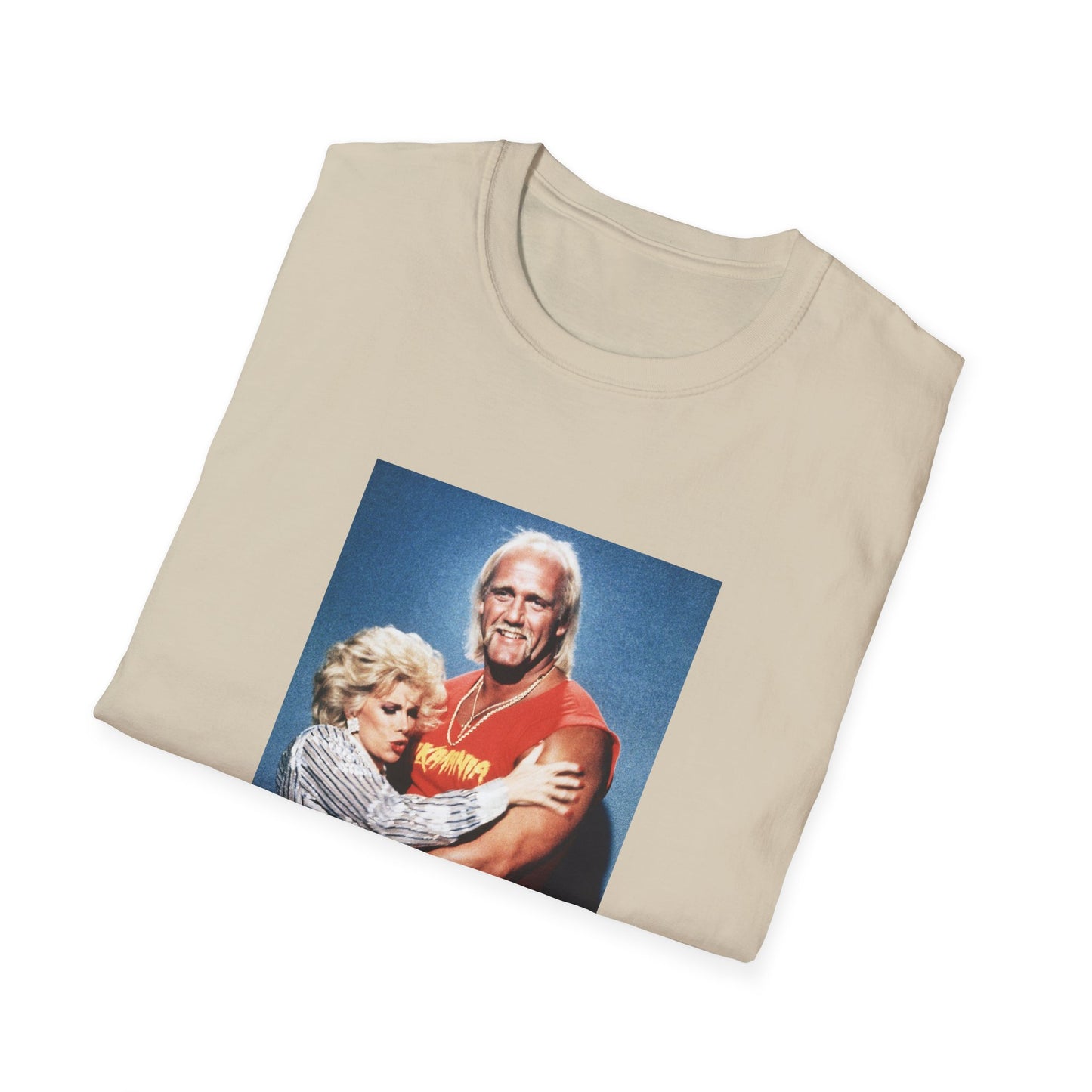 hulk hogan and joan rivers photo tshirt