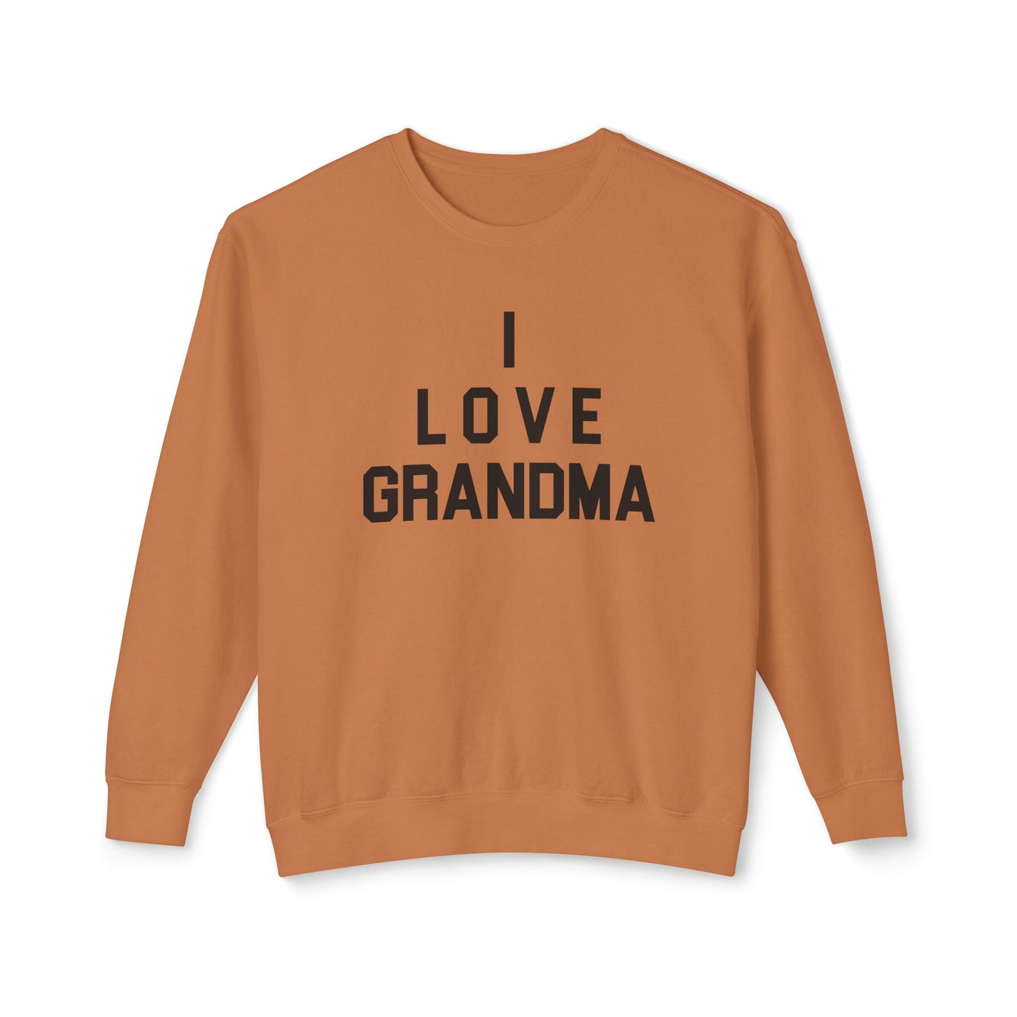 i love grandma as worn by andy kaufman reproduction 100% cotton sweatshirt