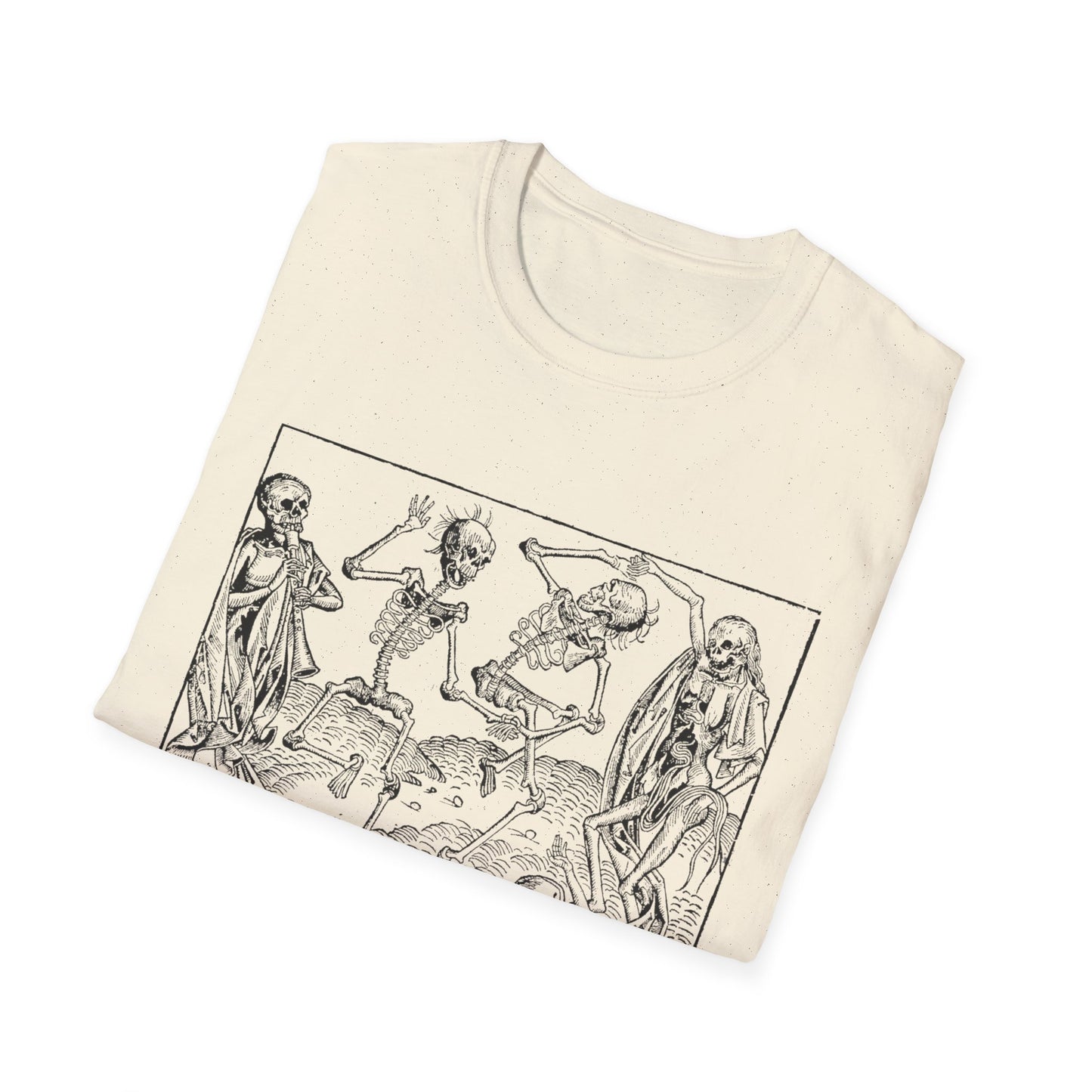 1493 michael wolgemut's dance of death tshirt