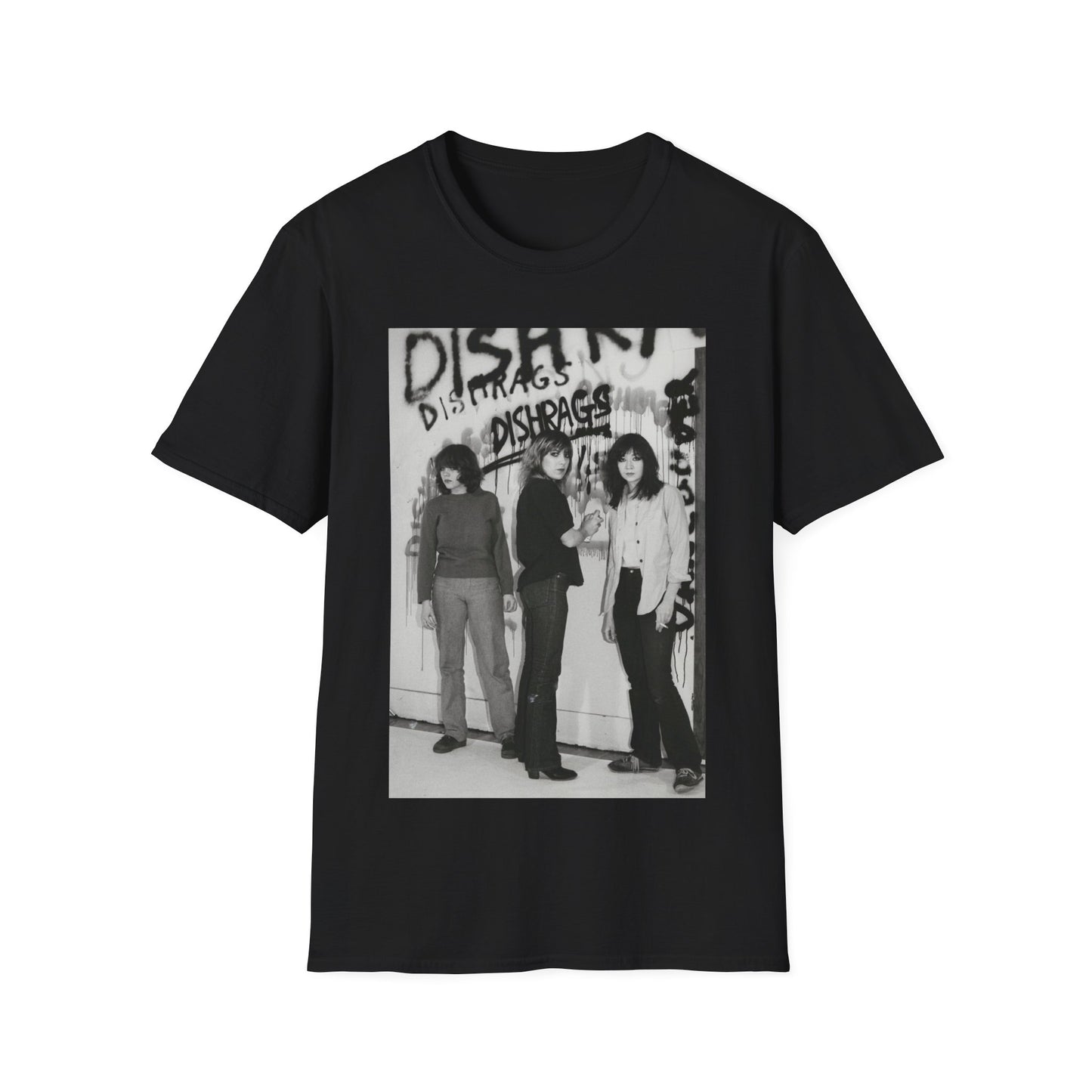 canadian punk band the dishrags photo tshirt