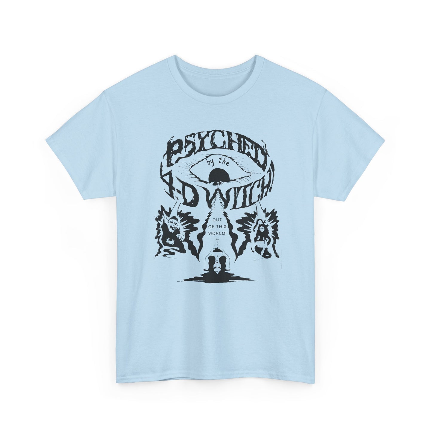 psyched by the 4-D witch 1973 exploitation film tshirt