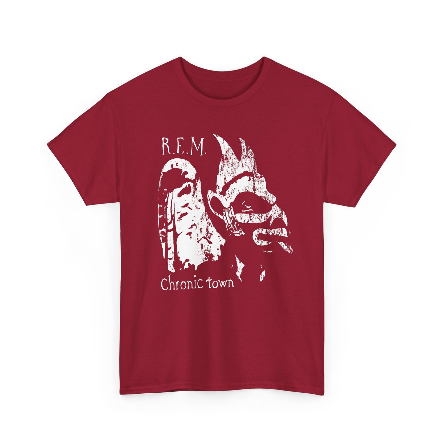 r.e.m. 1982 chronic town album cover fan art tshirt