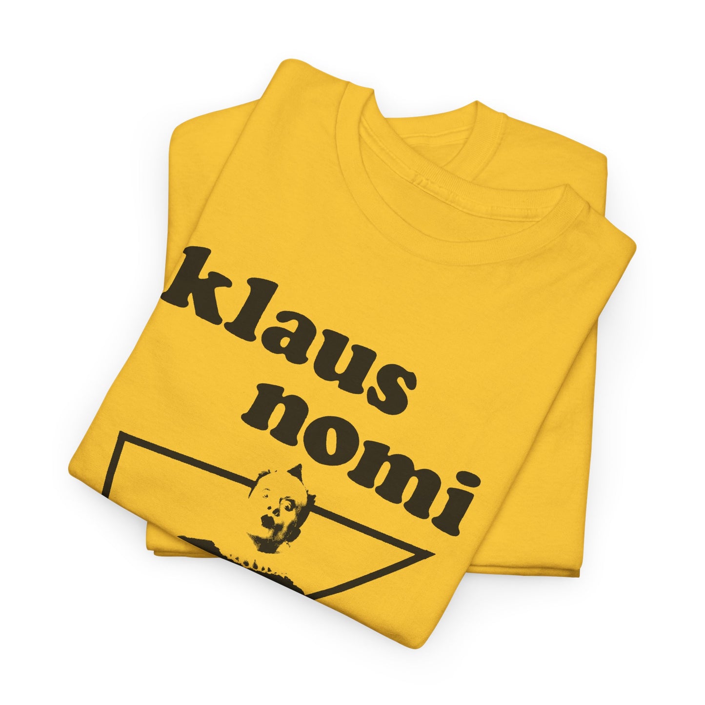 klaus nomi photo session tshirt