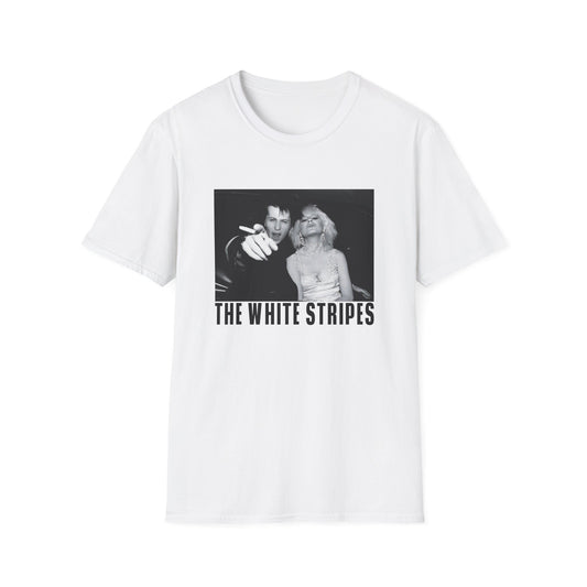 white stripes parody tshirt