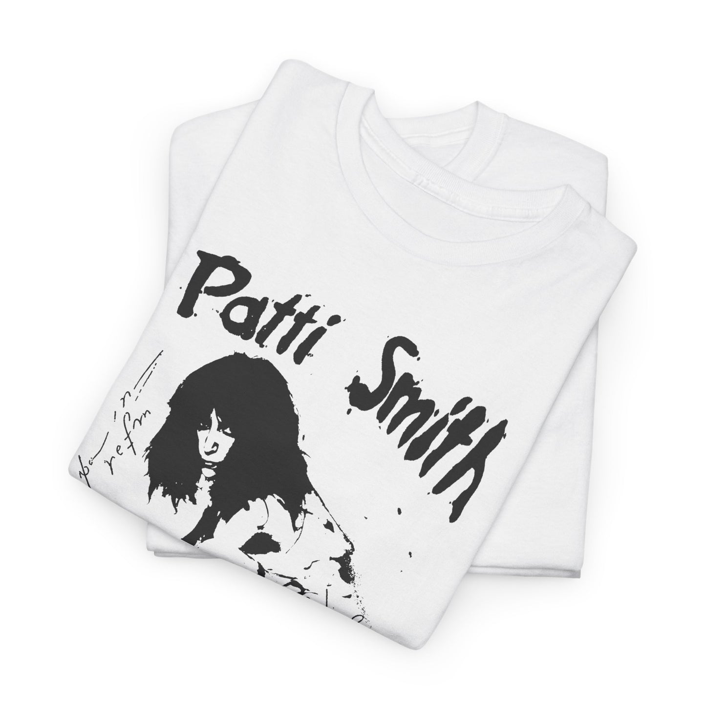 1978 patti smith poetry reading poster custom reproduction tshirt
