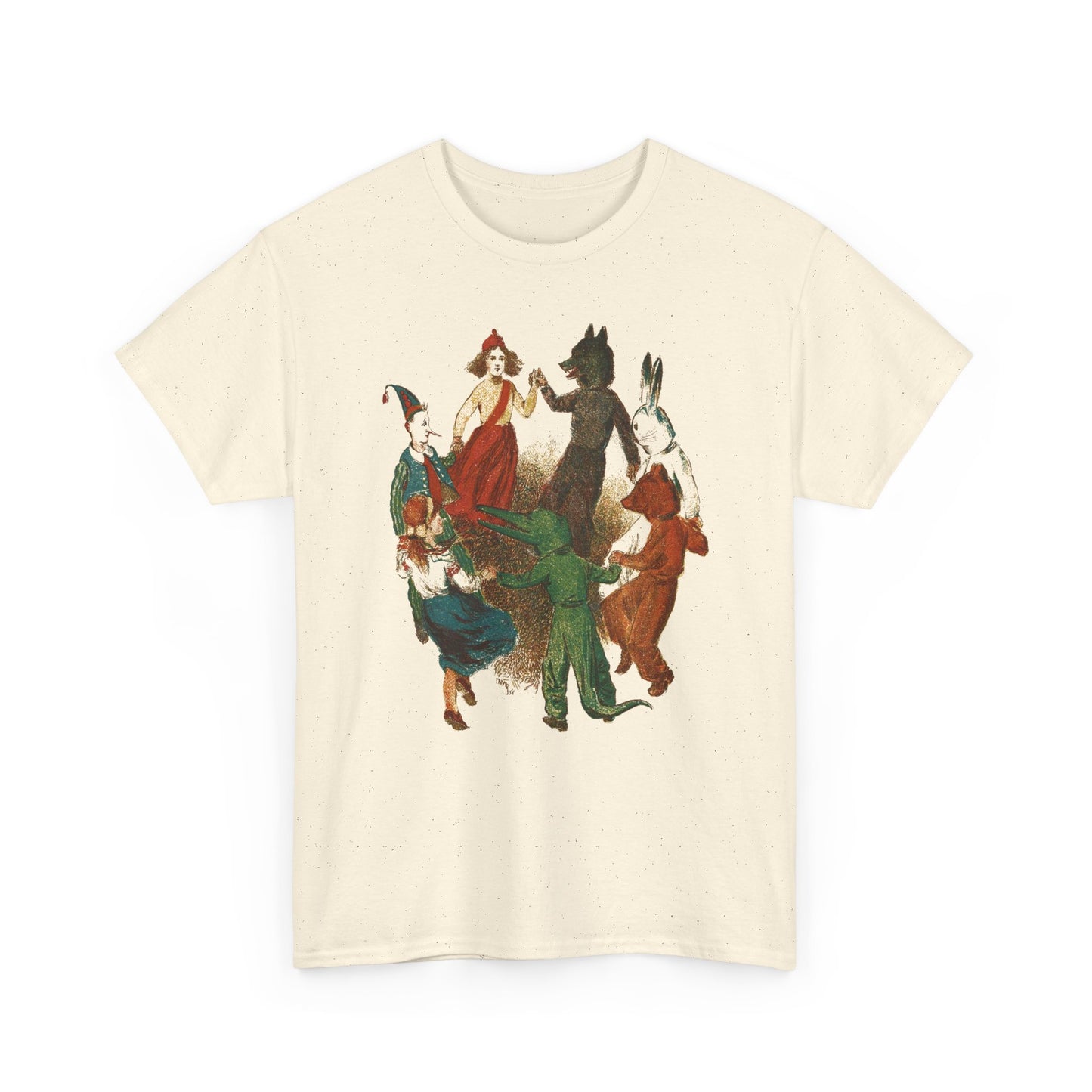 1930s children in costumes russian illustration reproduction tshirt