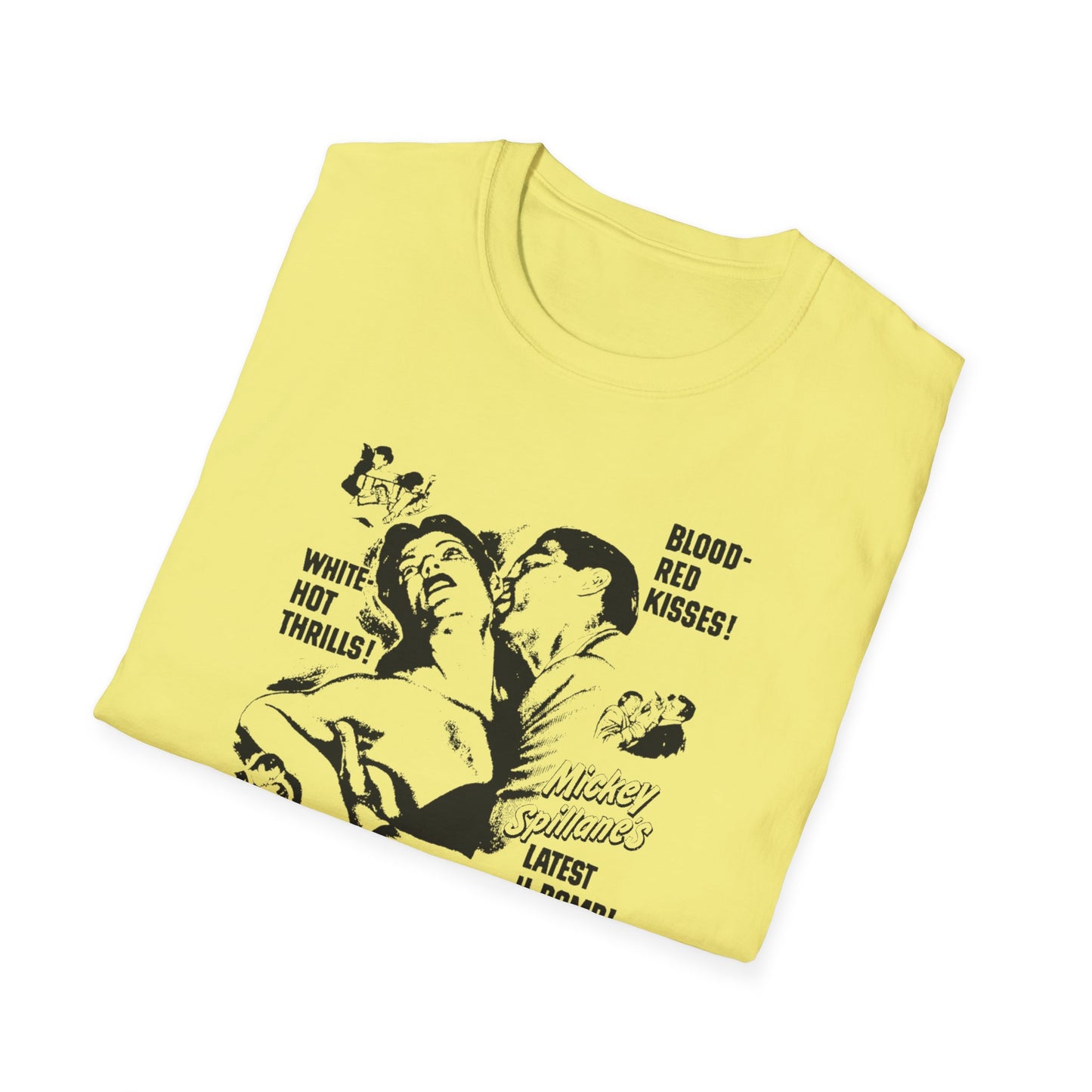 1955 film noir movie poster tshirt kiss me deadly by robert aldrich