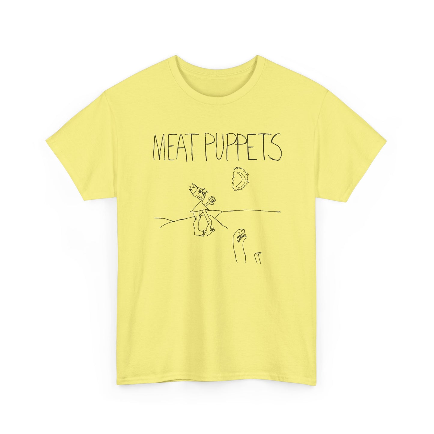 1985 meat puppets album in a car album cover tshirt