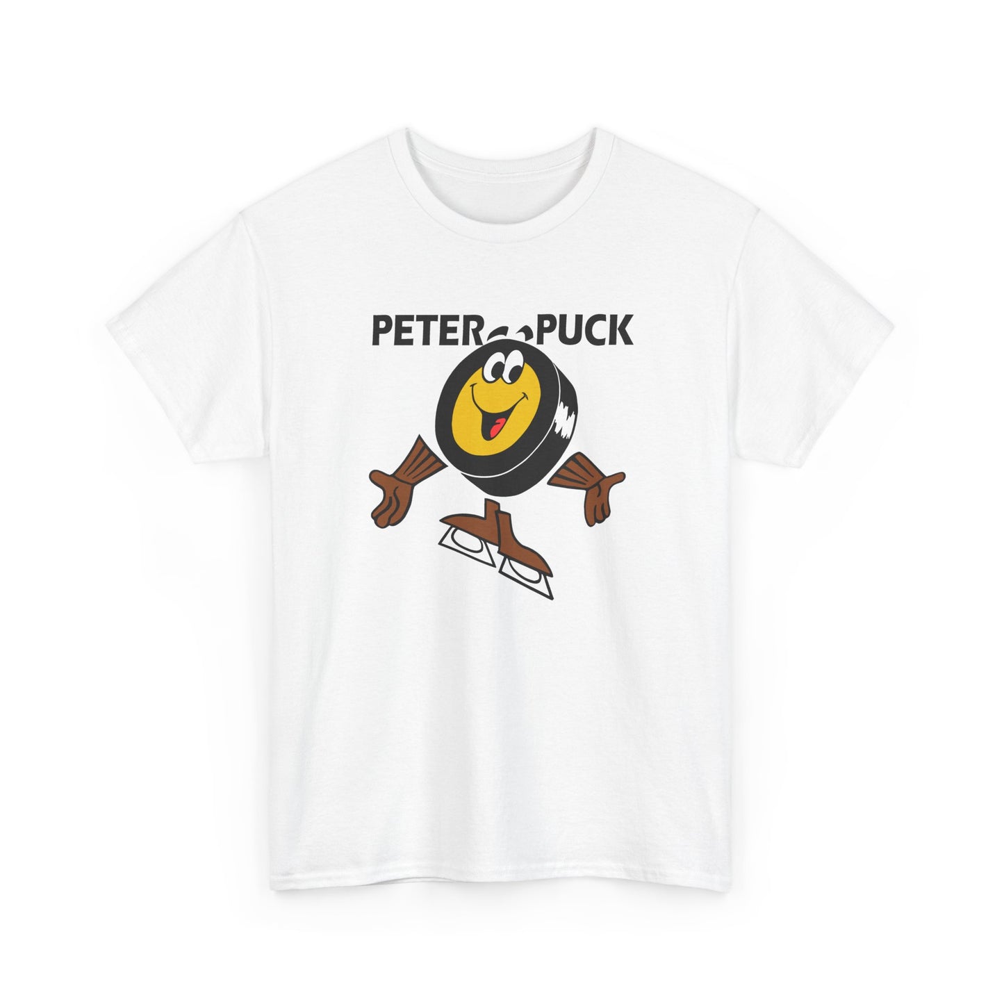 1970s tv hockey mascot peter puck tshirt