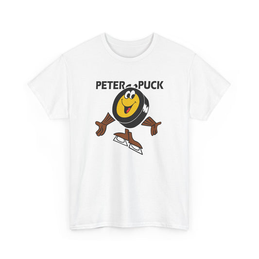 1970s tv hockey mascot peter puck tshirt