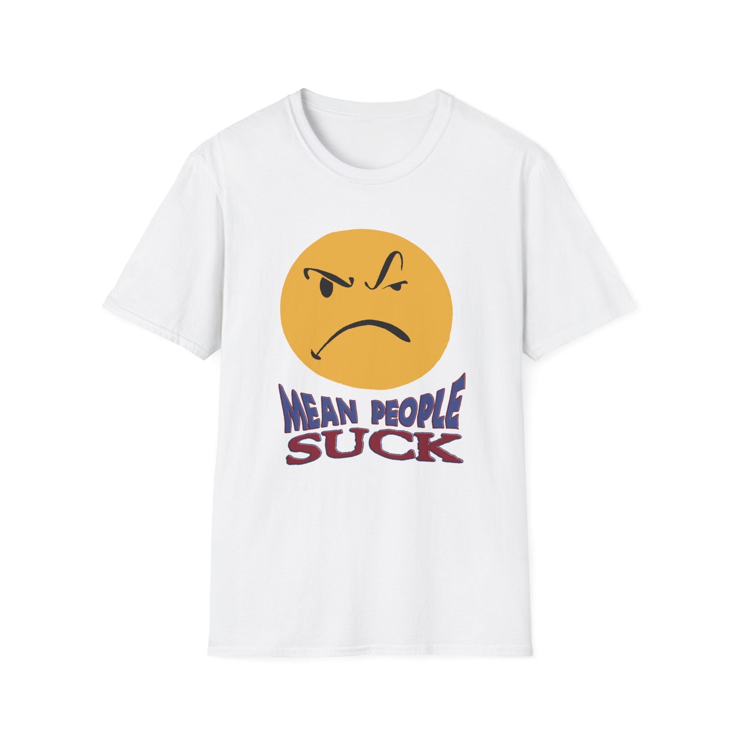 1990s graphic "mean people suck" tshirt