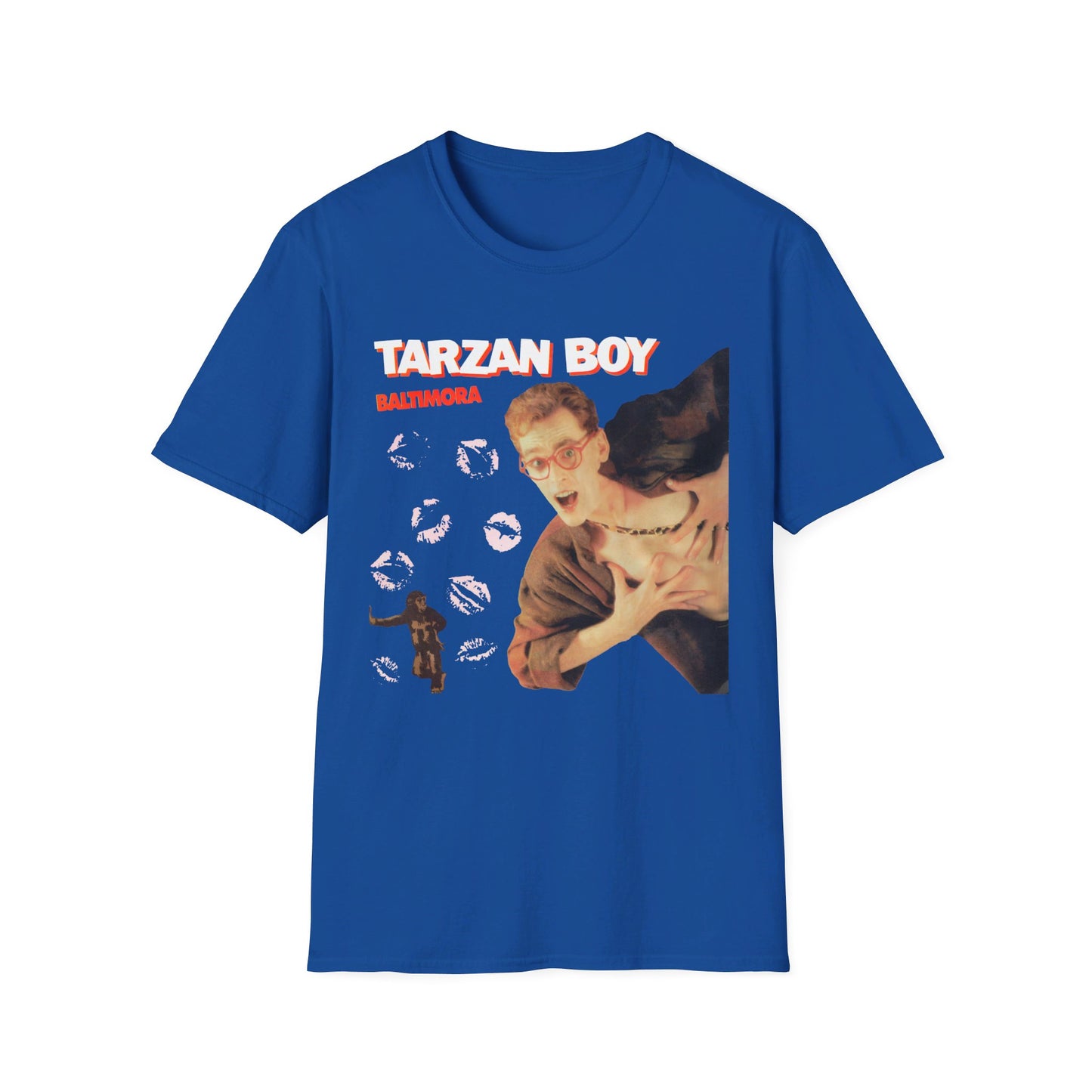 1985 tarzan boy single by baltimora tshirt