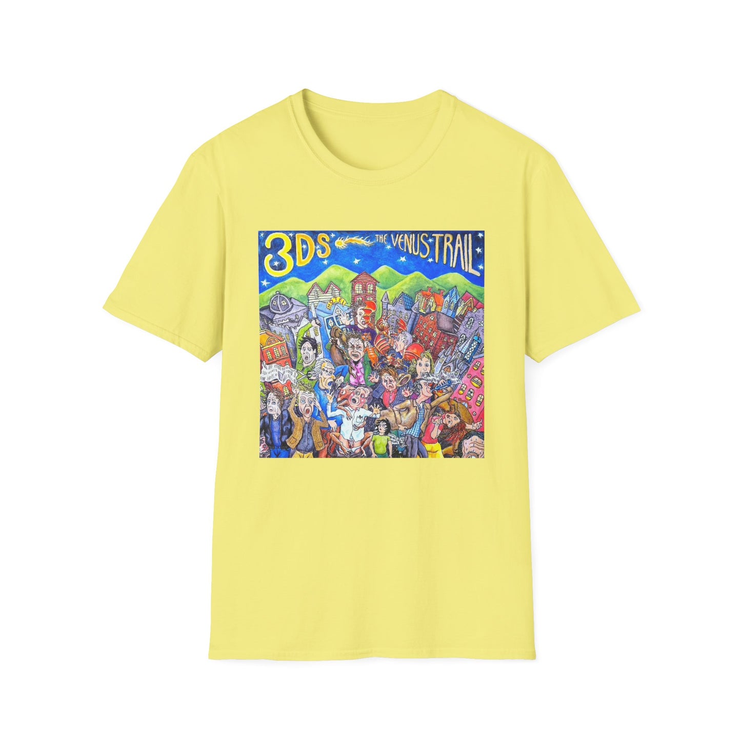 the 3d's 1993 the venus trail album tshirt