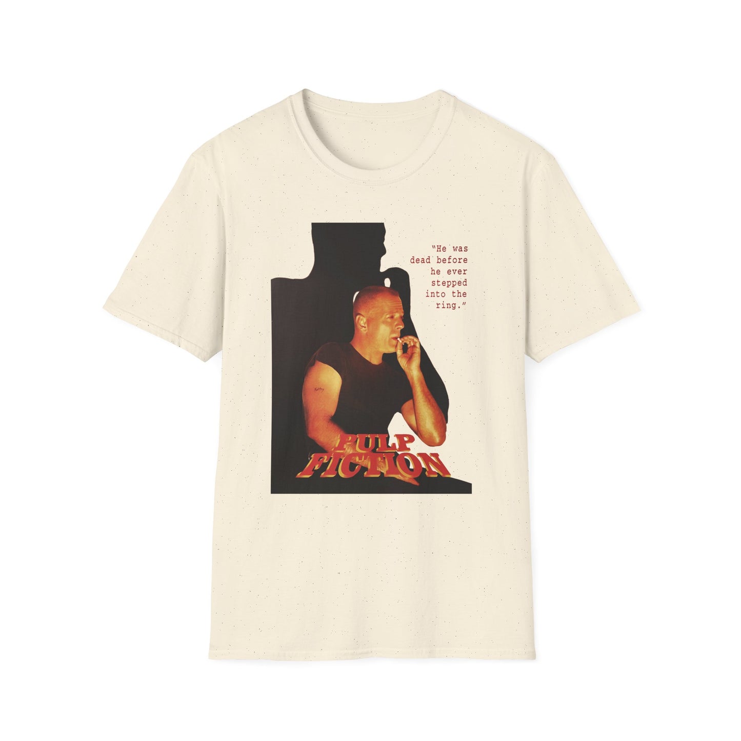 bruce willis pulp fiction the boxer tshirt