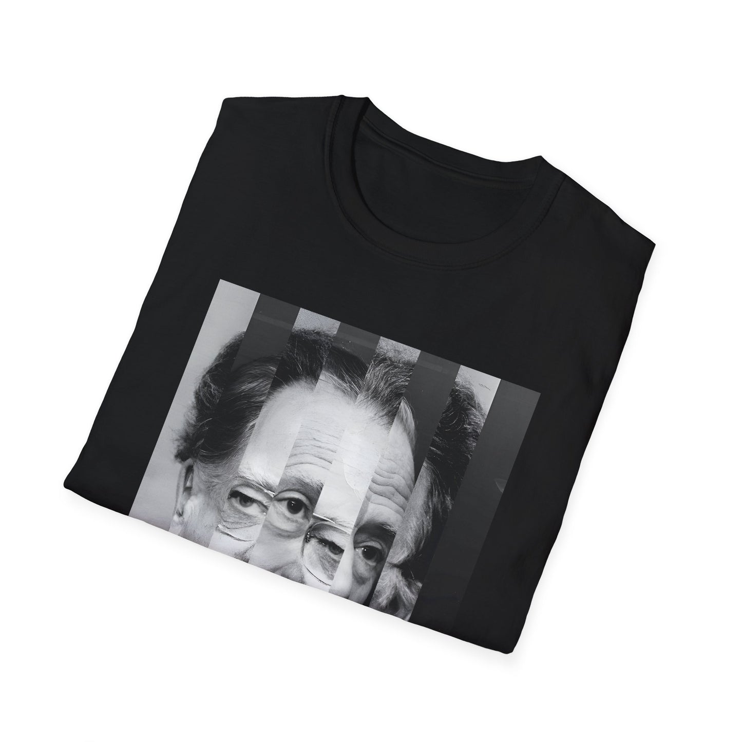 marshall mcluhan's face tshirt