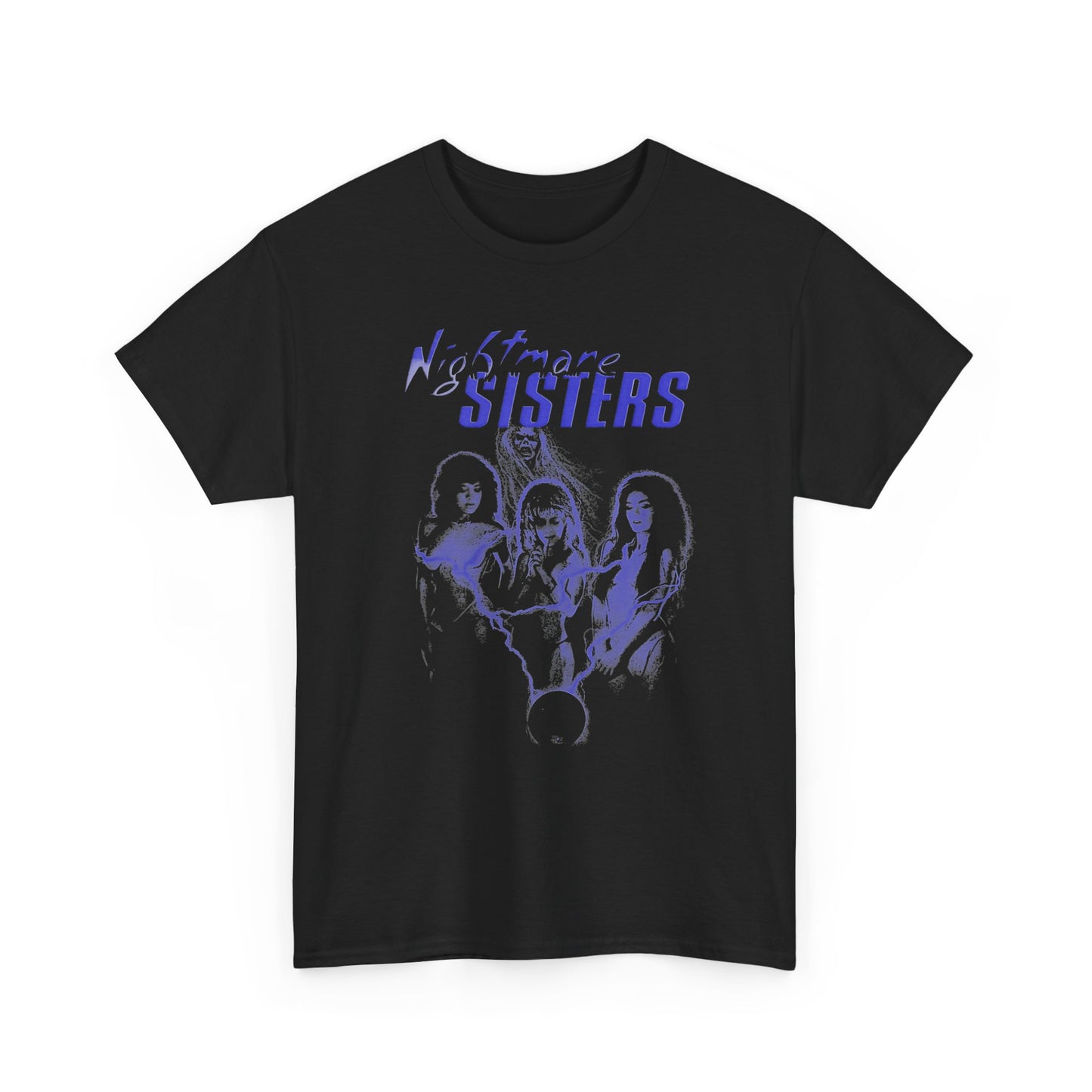 nightmare sisters 1988 low budget horror fan art tshirt