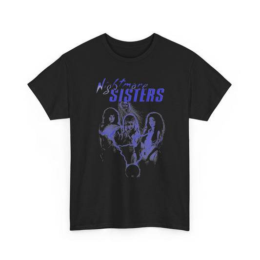 nightmare sisters 1988 low budget horror fan art tshirt