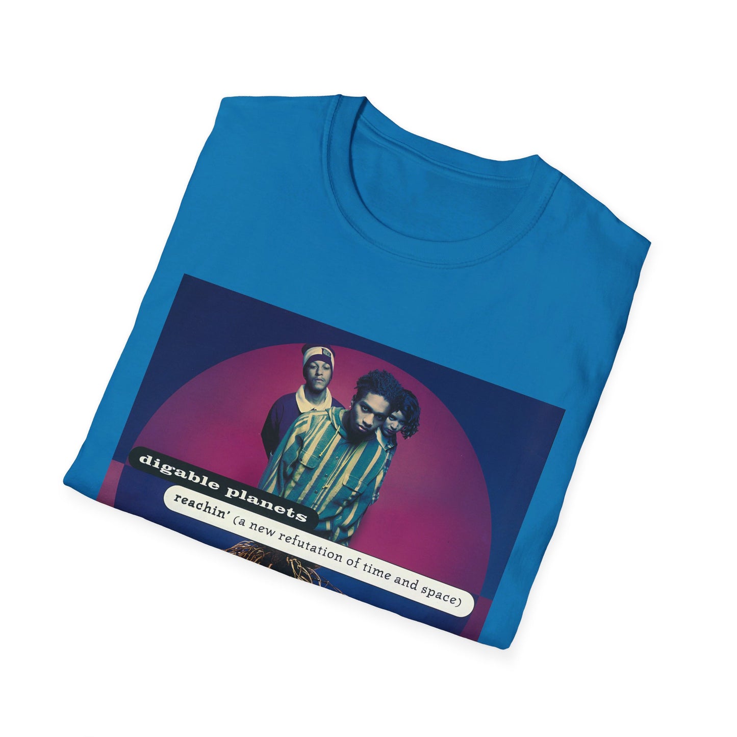 digable planets 1993 debut album reachin' (a new refutation of time and space) tshirt