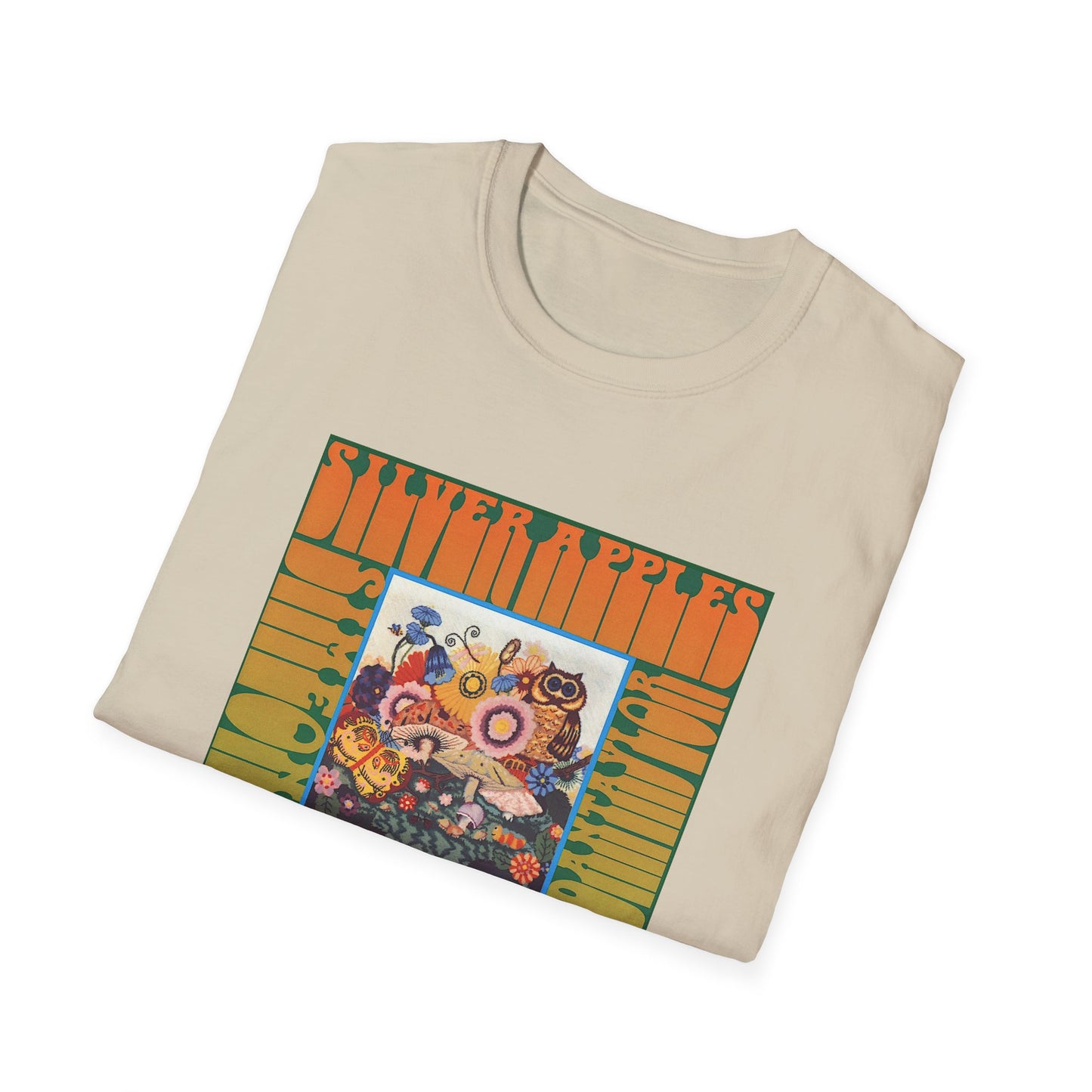 silver apples 1998 album the garden tshirt