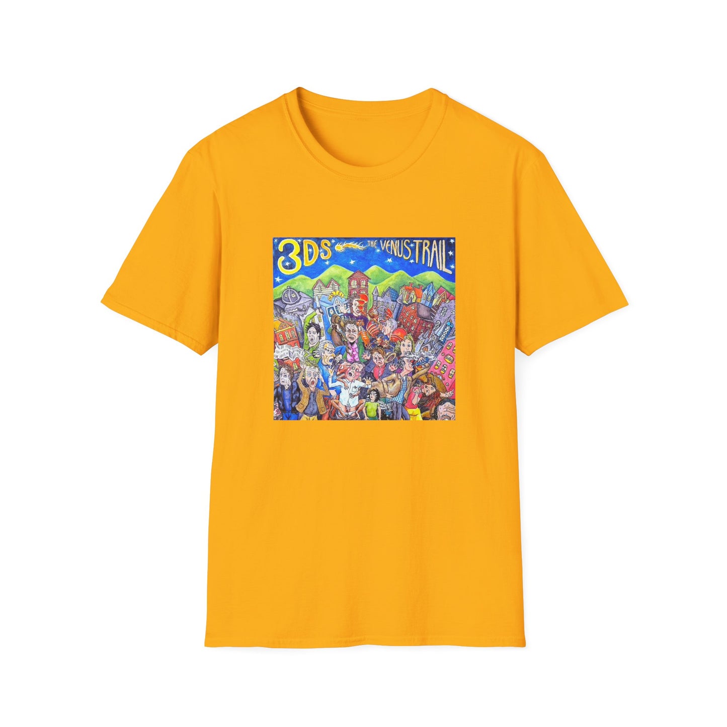 the 3d's 1993 the venus trail album tshirt