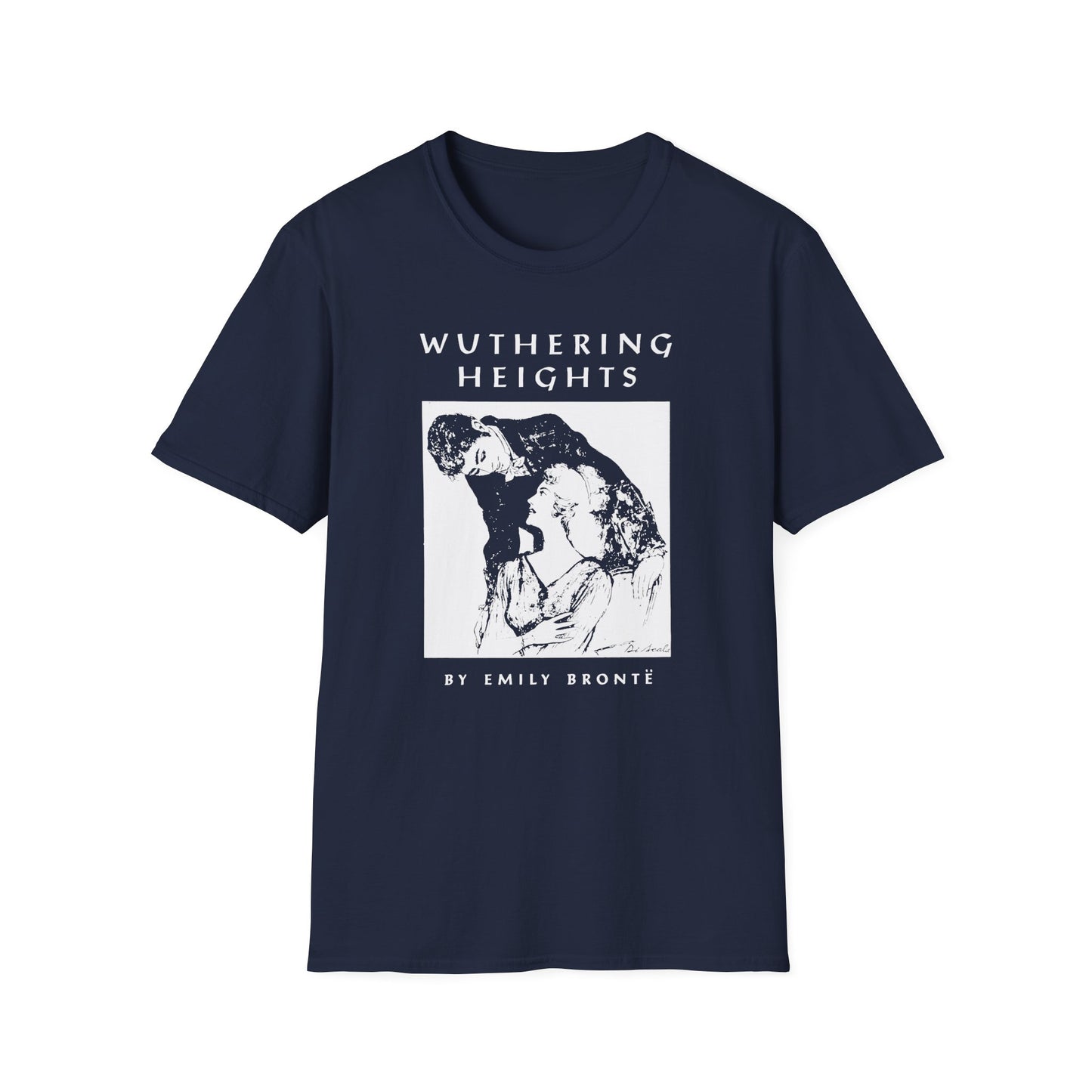 wuthering heights book cover tshirt