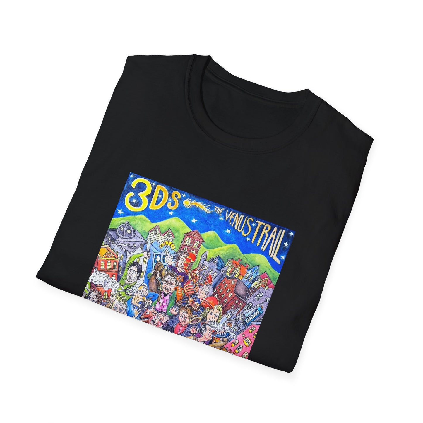 the 3d's 1993 the venus trail album tshirt
