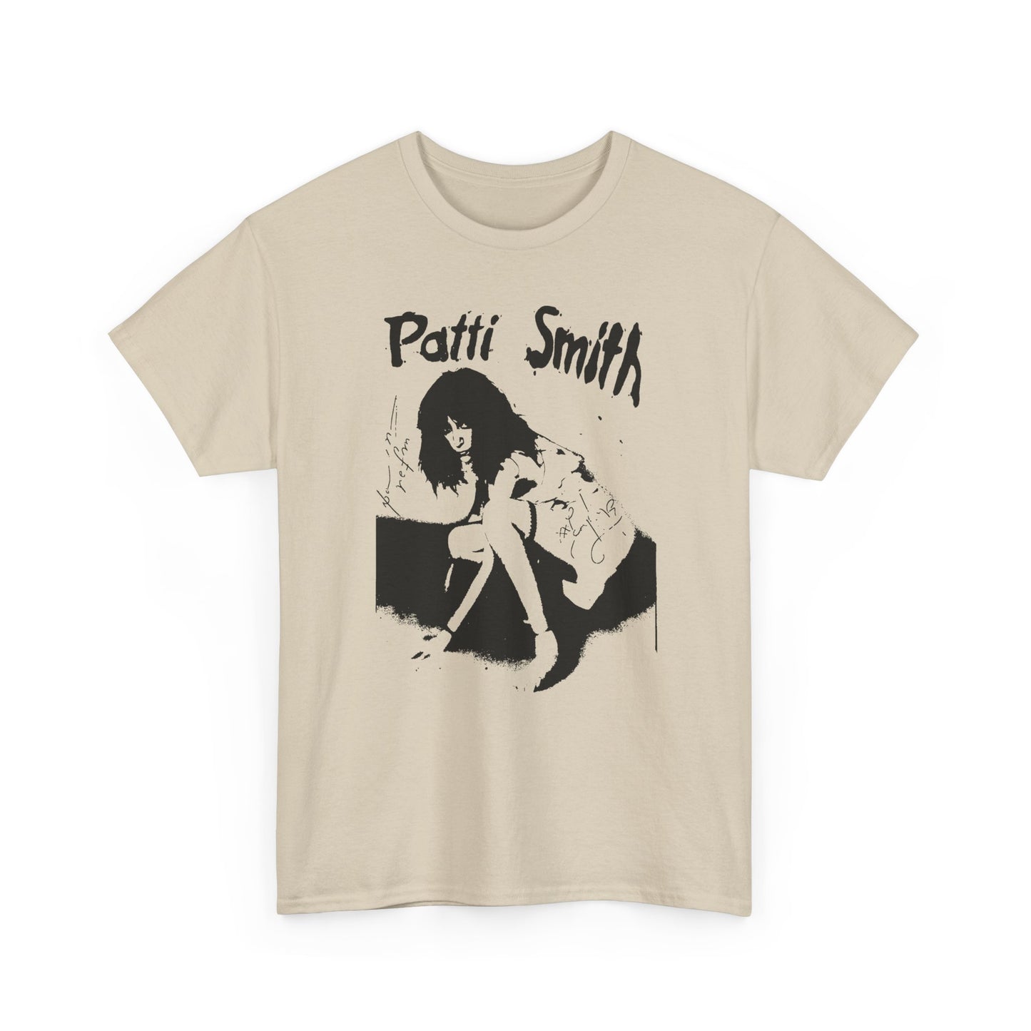 1978 patti smith poetry reading poster custom reproduction tshirt