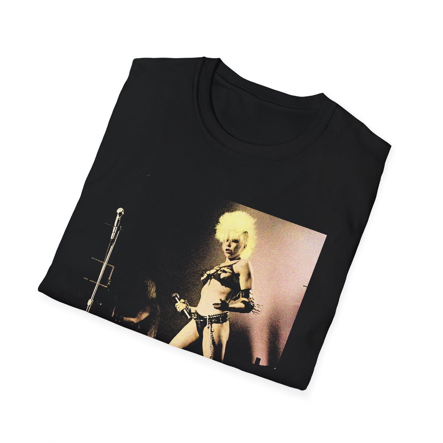 wendy o williams of the plasmatics grainy photo tshirt