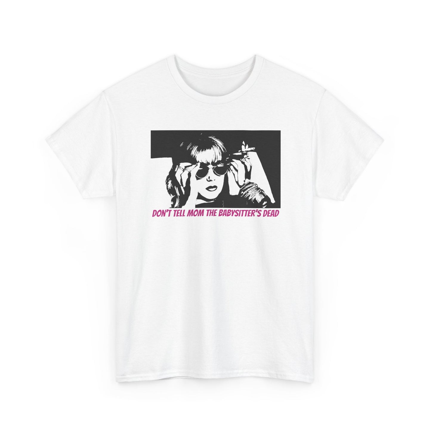 don't tell mom the babysitter's dead 1991 movie tshirt