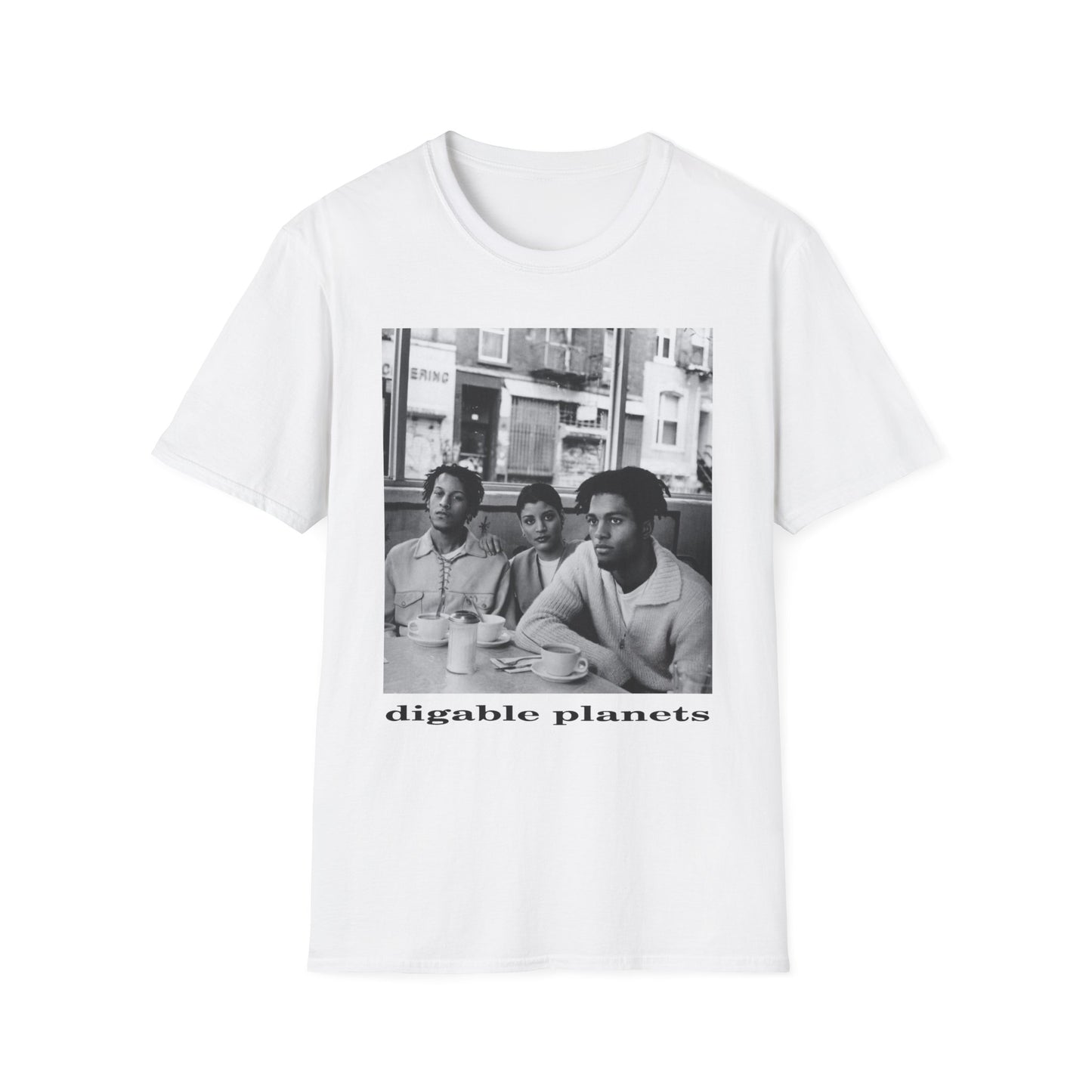 digable planets in a cafe tshirt