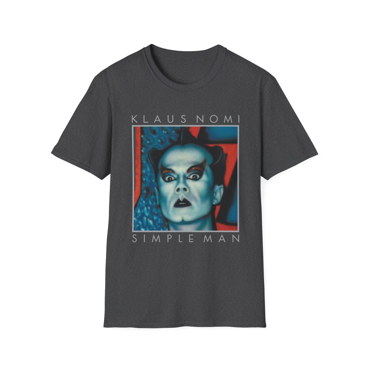 1982 klaus nomi simple man tshirt