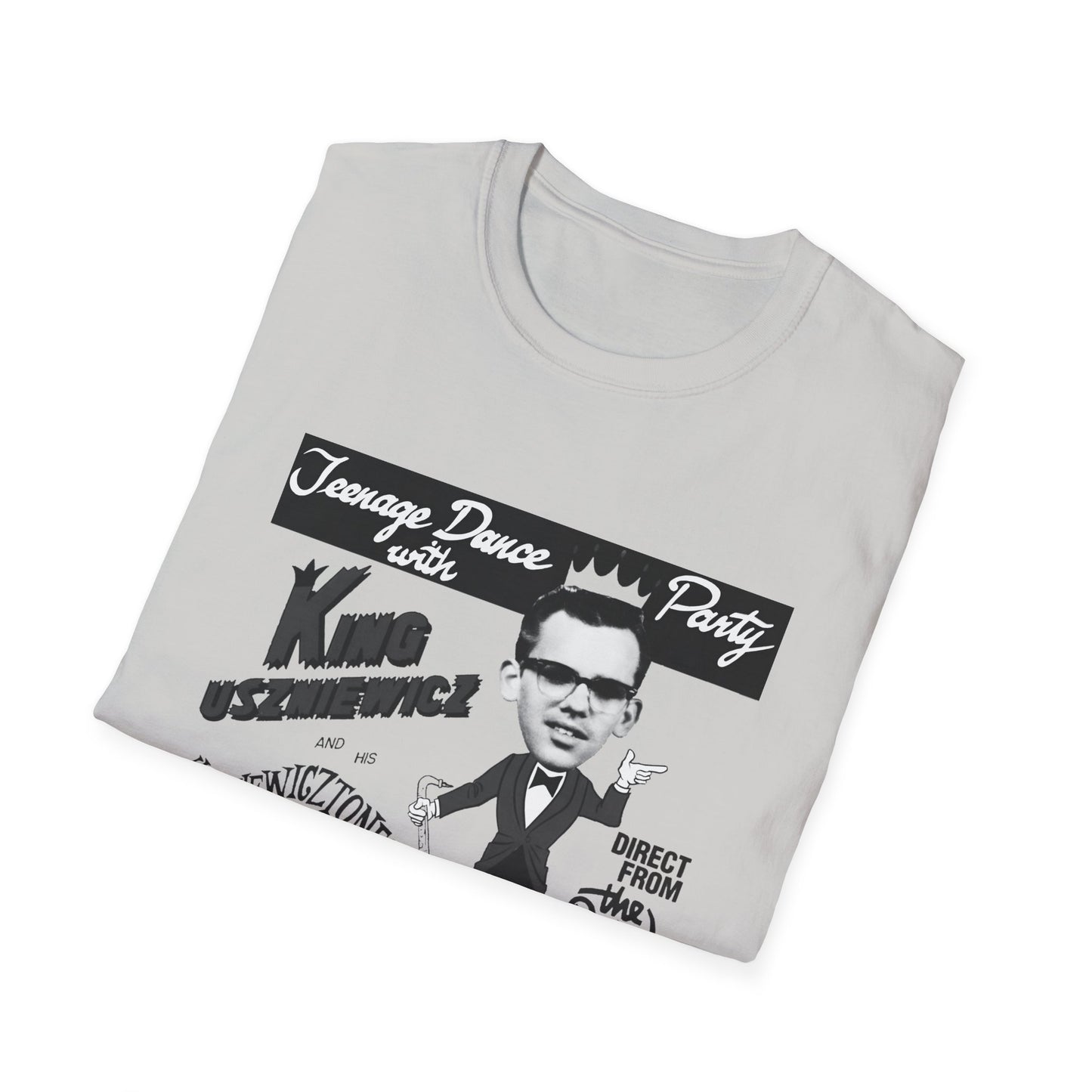 king uszniewicz and his uszniewicztones tshirt