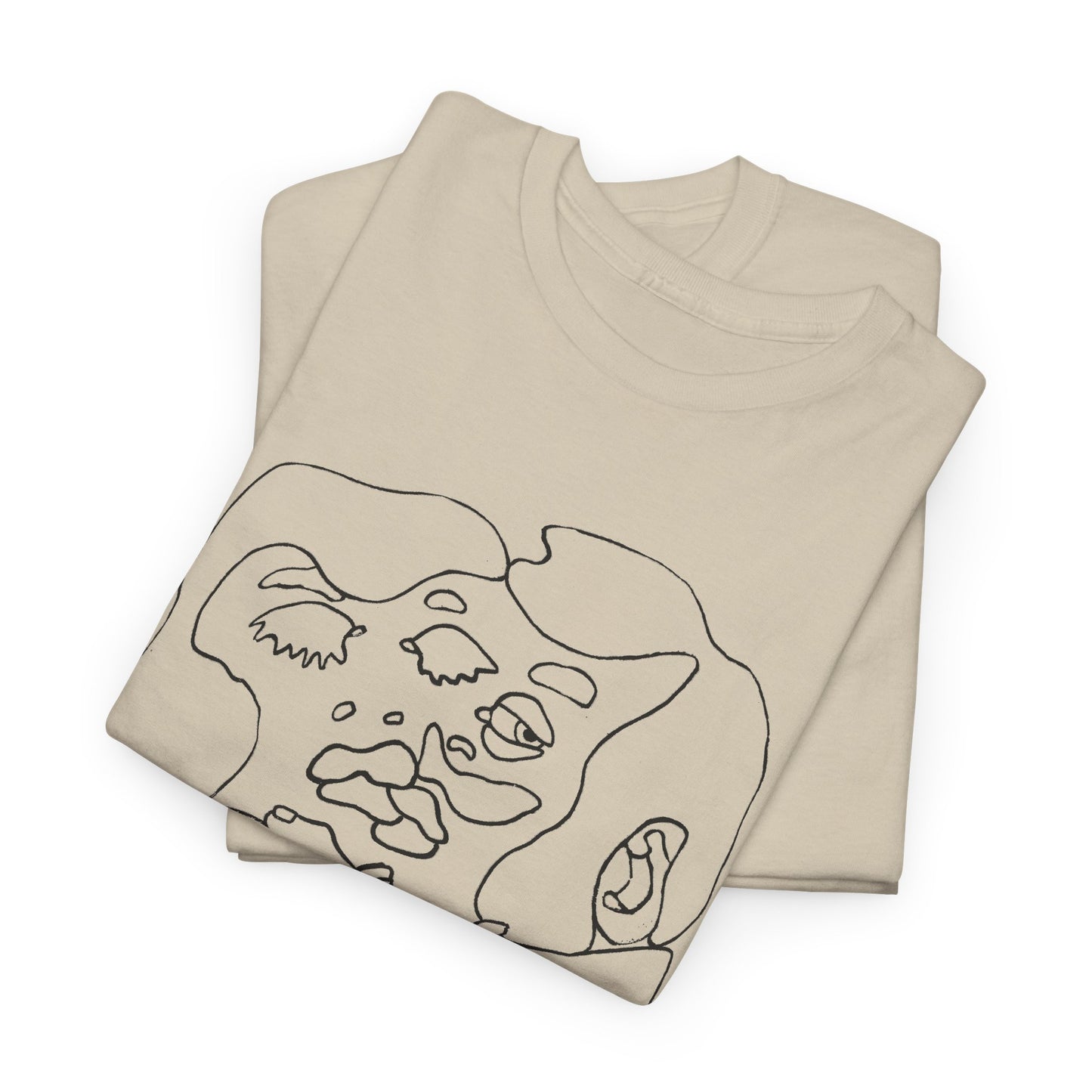 1968 tyija magazine cover merging faces by waldemar swierzy tshirt