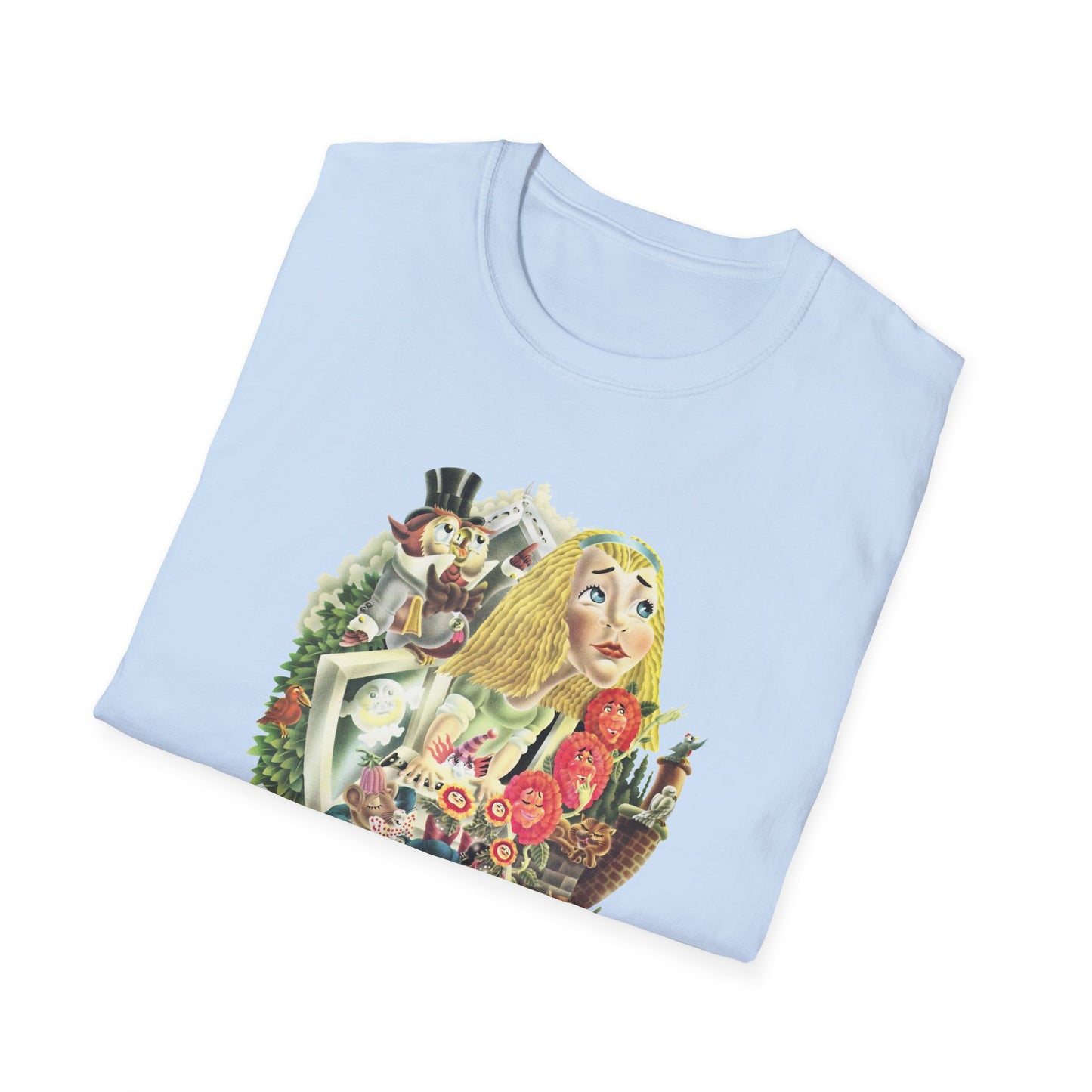 1970 illustration ann in the moon by alan aldridge tshirt