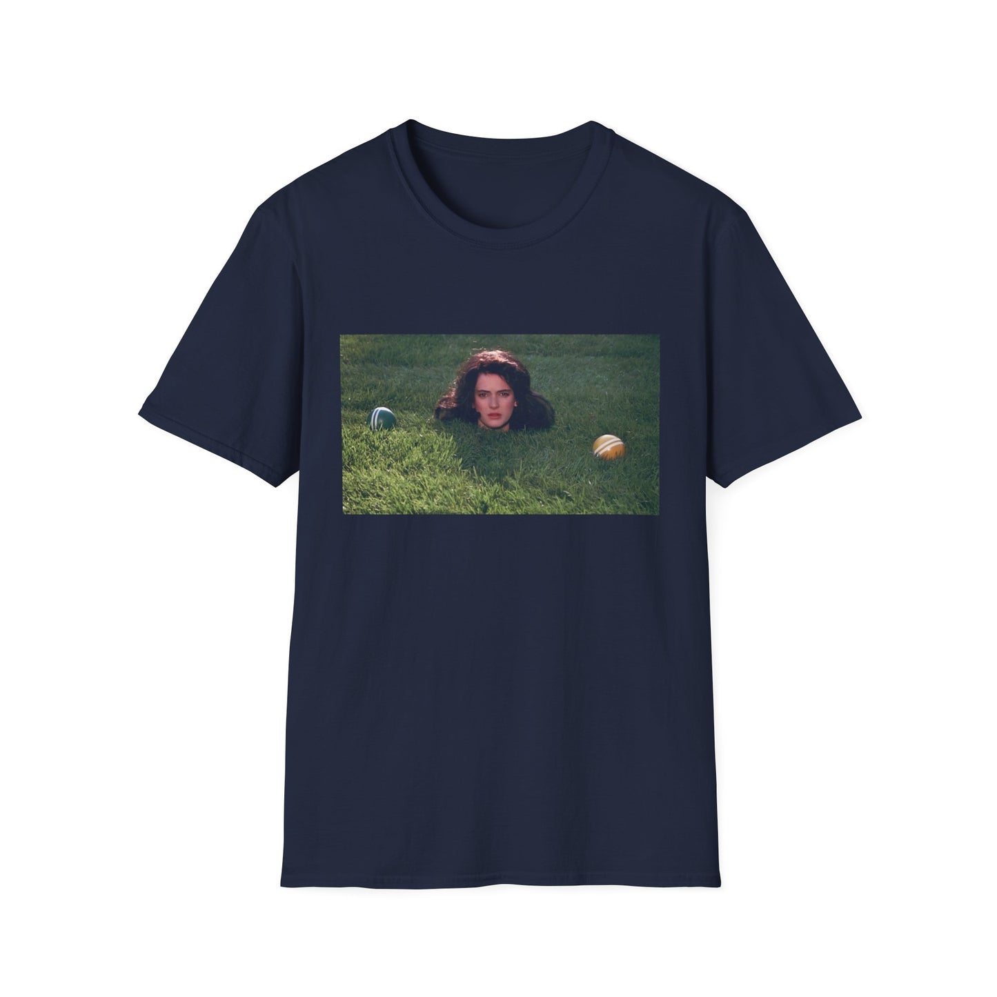 1989 movie "heathers" veronica's head in the grass tshirt