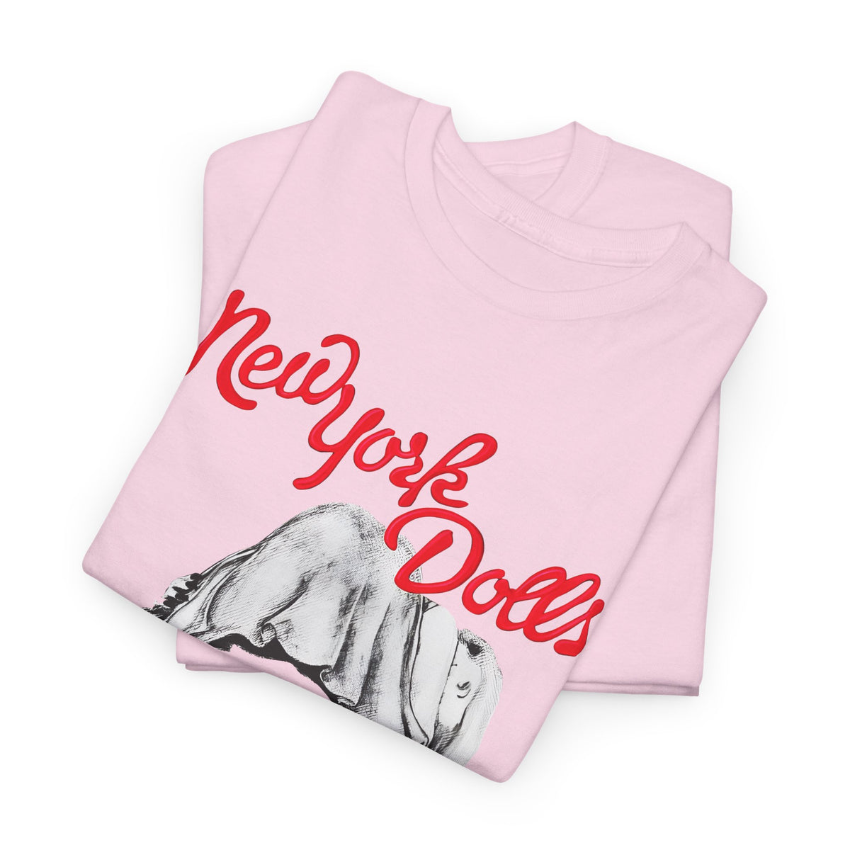 vintage new york dolls reproduction tshirt