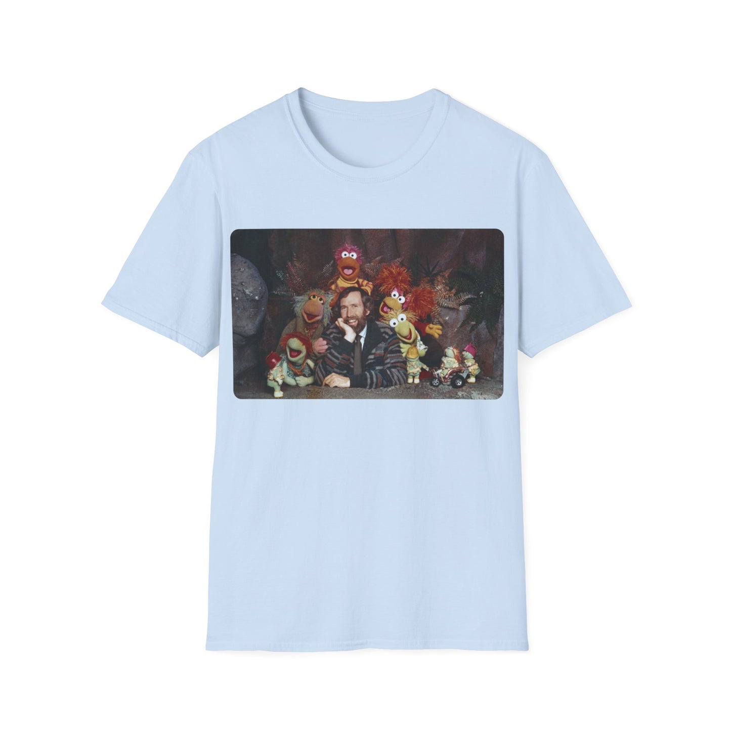 jim henson and the fraggles photo tshirt