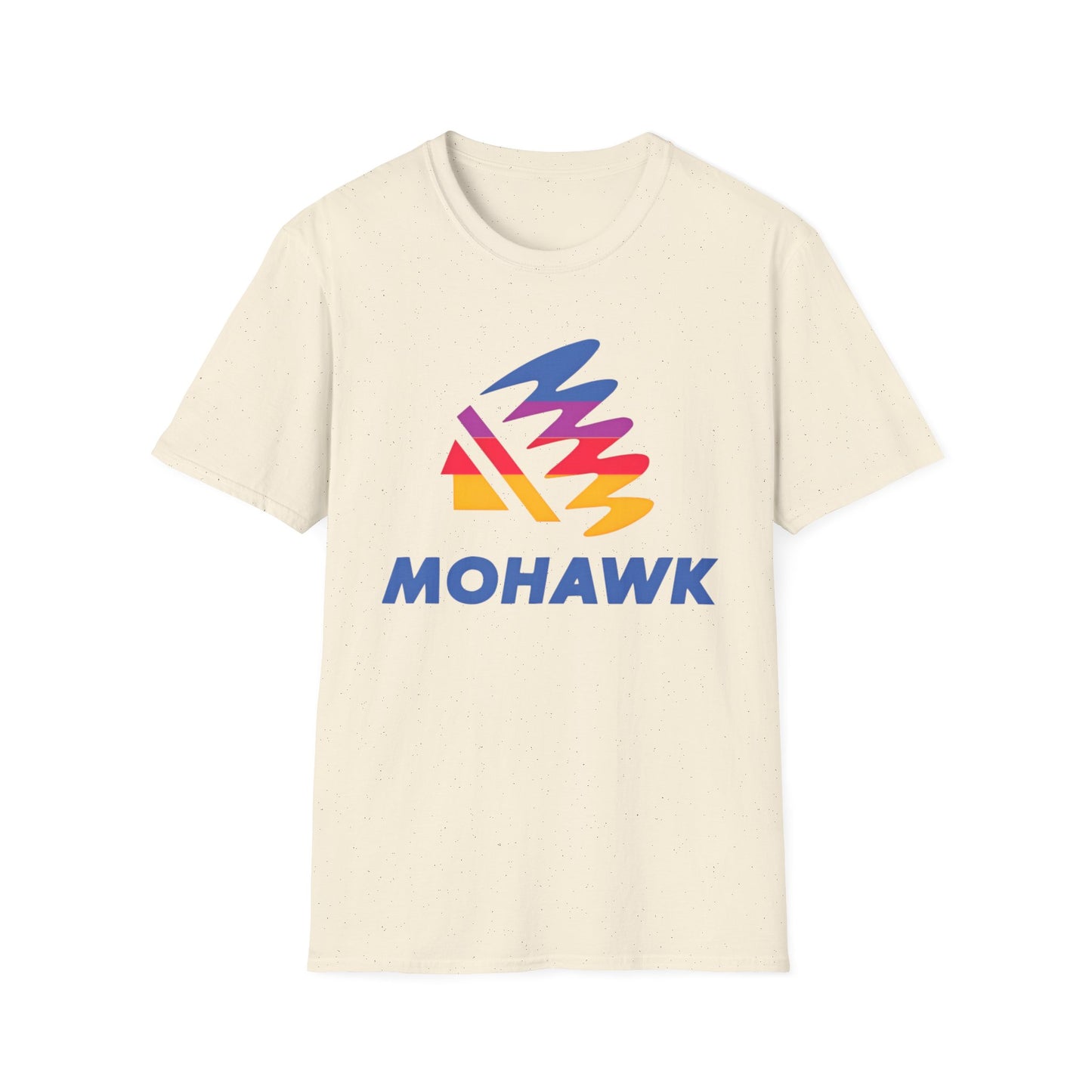 mohawk defunct gas station logo tshirt