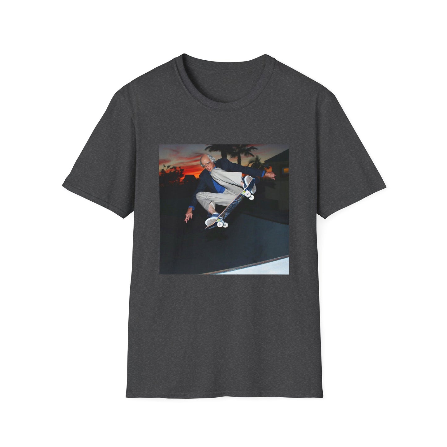 tony hawk as larry david photo tshirt