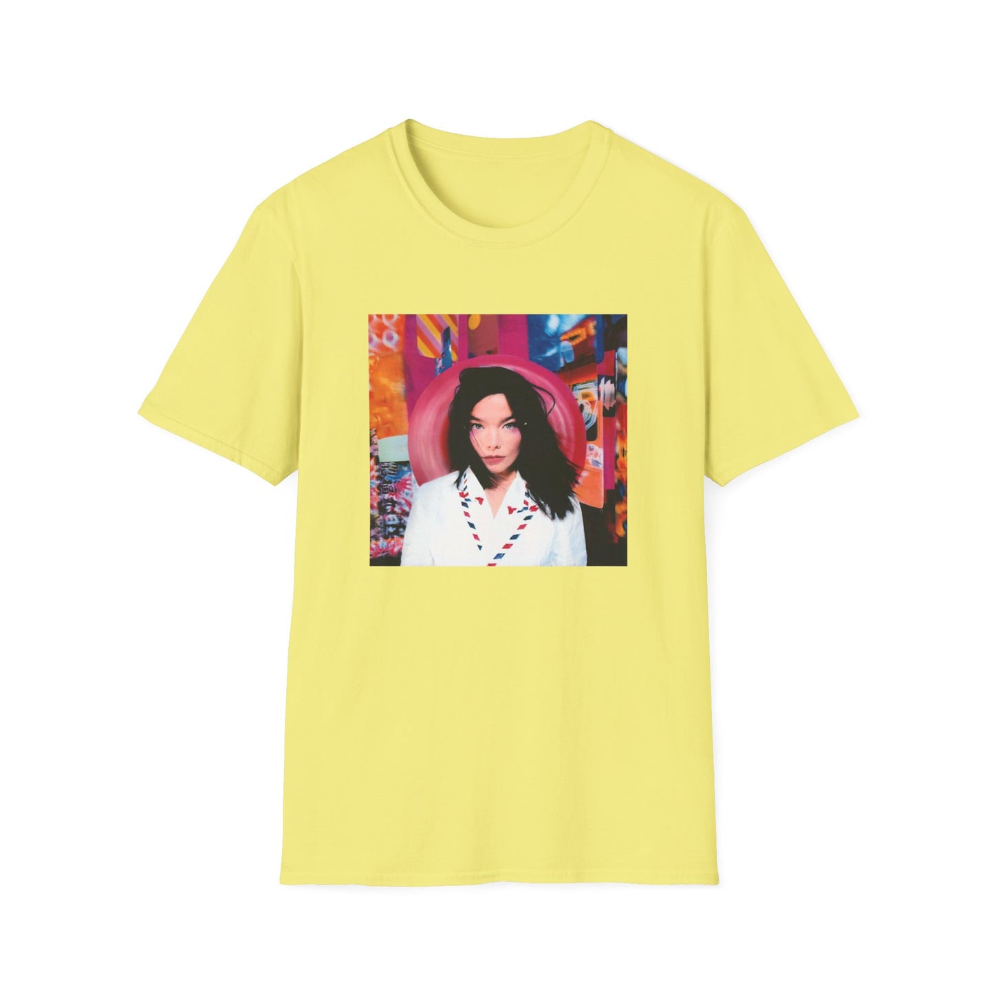 bjork 1995 post album tshirt