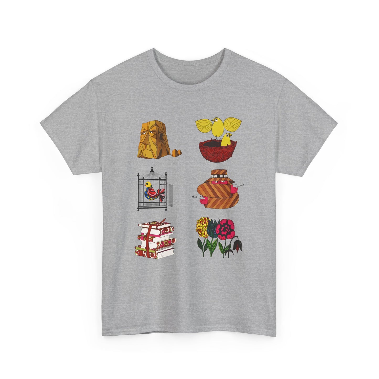 vintage graphics by boudewijn Ietswaart series 1 reproduction tshirt
