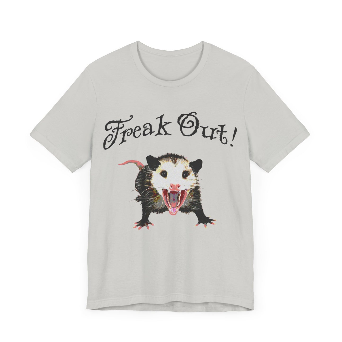 freak out! opossum (possum) tshirt