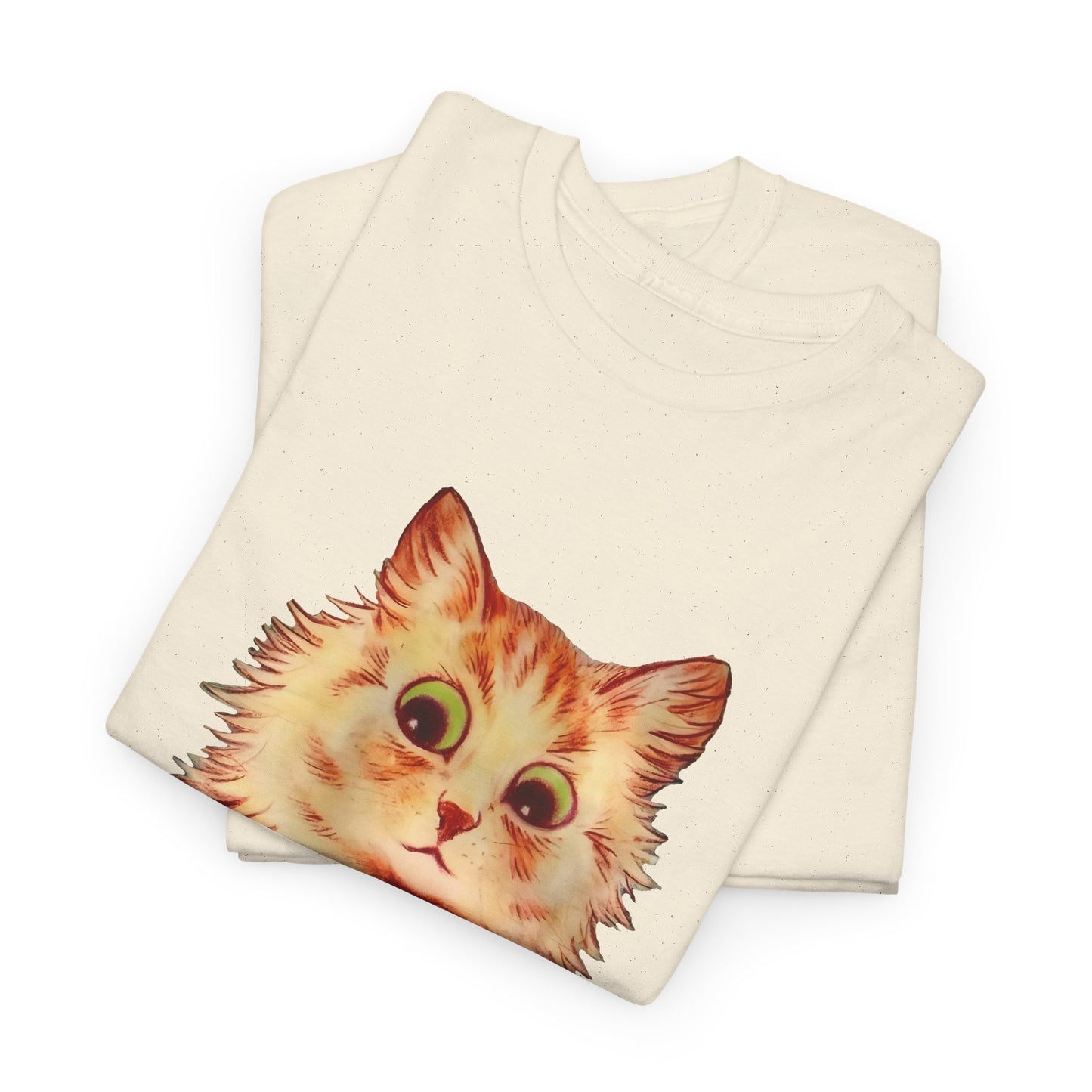 louis wain anthropomorphised cat painting another orange cat