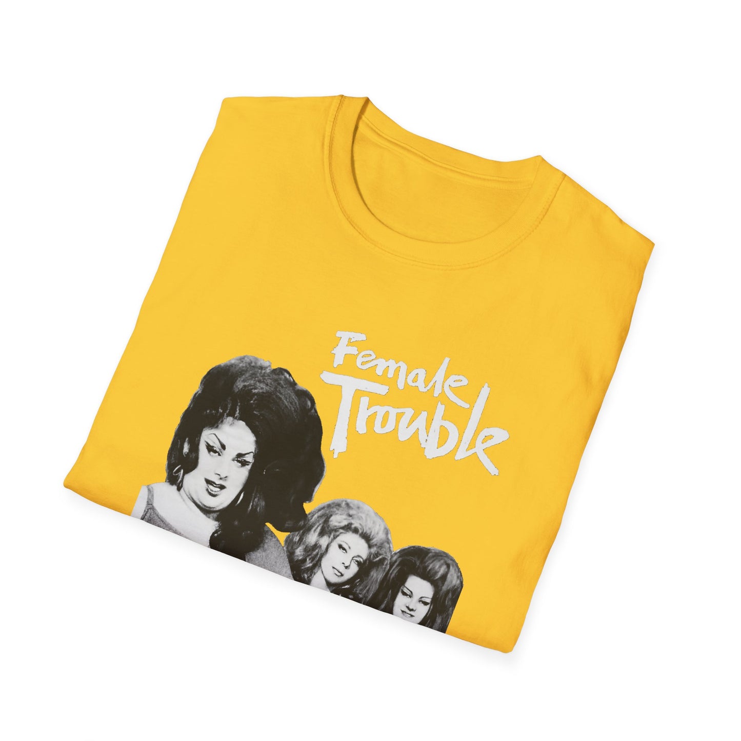 1974 comedy crime movie by john waters female trouble movie poster tshirt