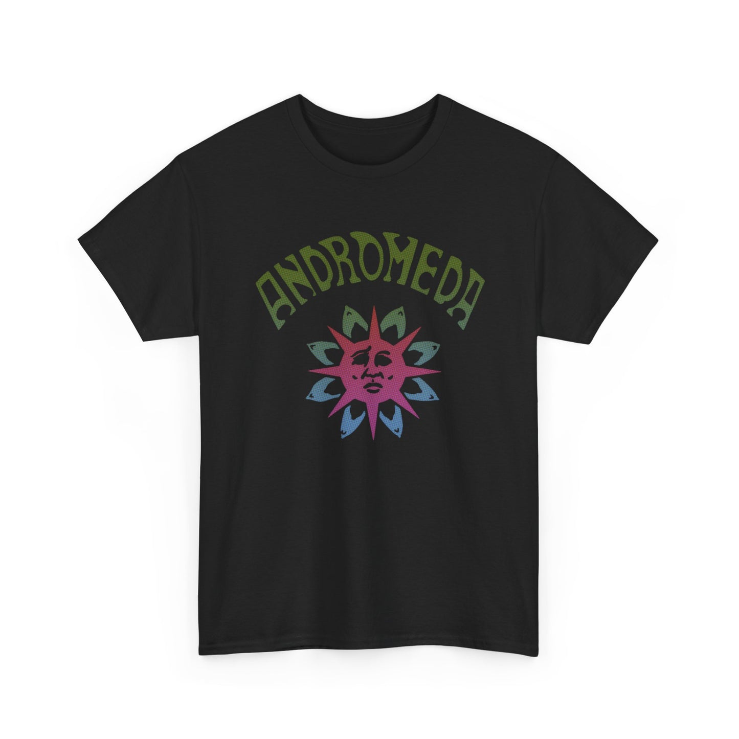 1960s english psychedelic band andromeda fan art tshirt