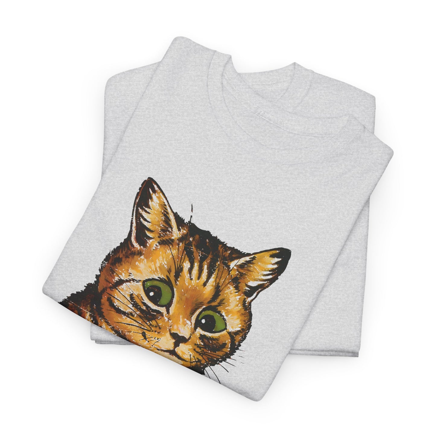 louis wain anthropomorphised cat painting orange cat