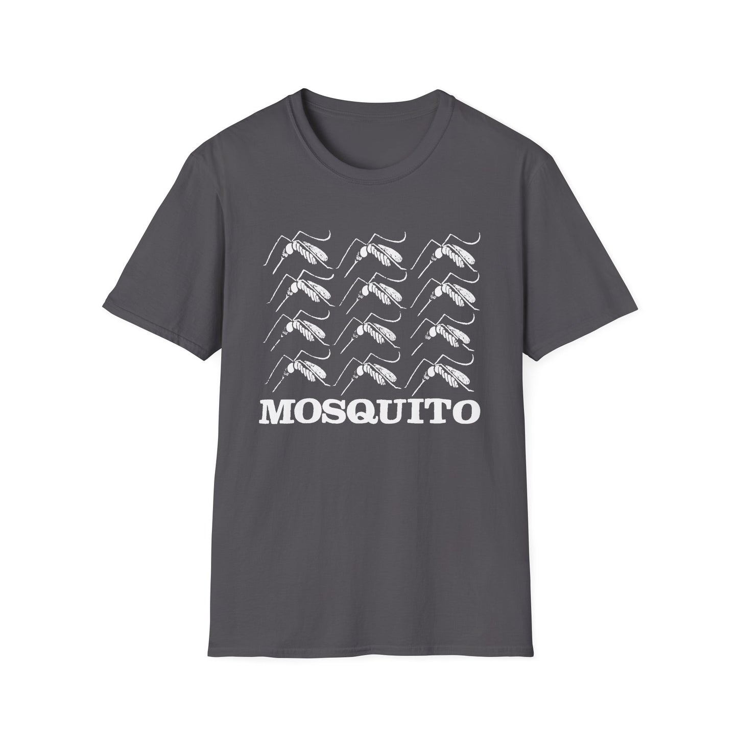 mosquito reproduction white design tshirt