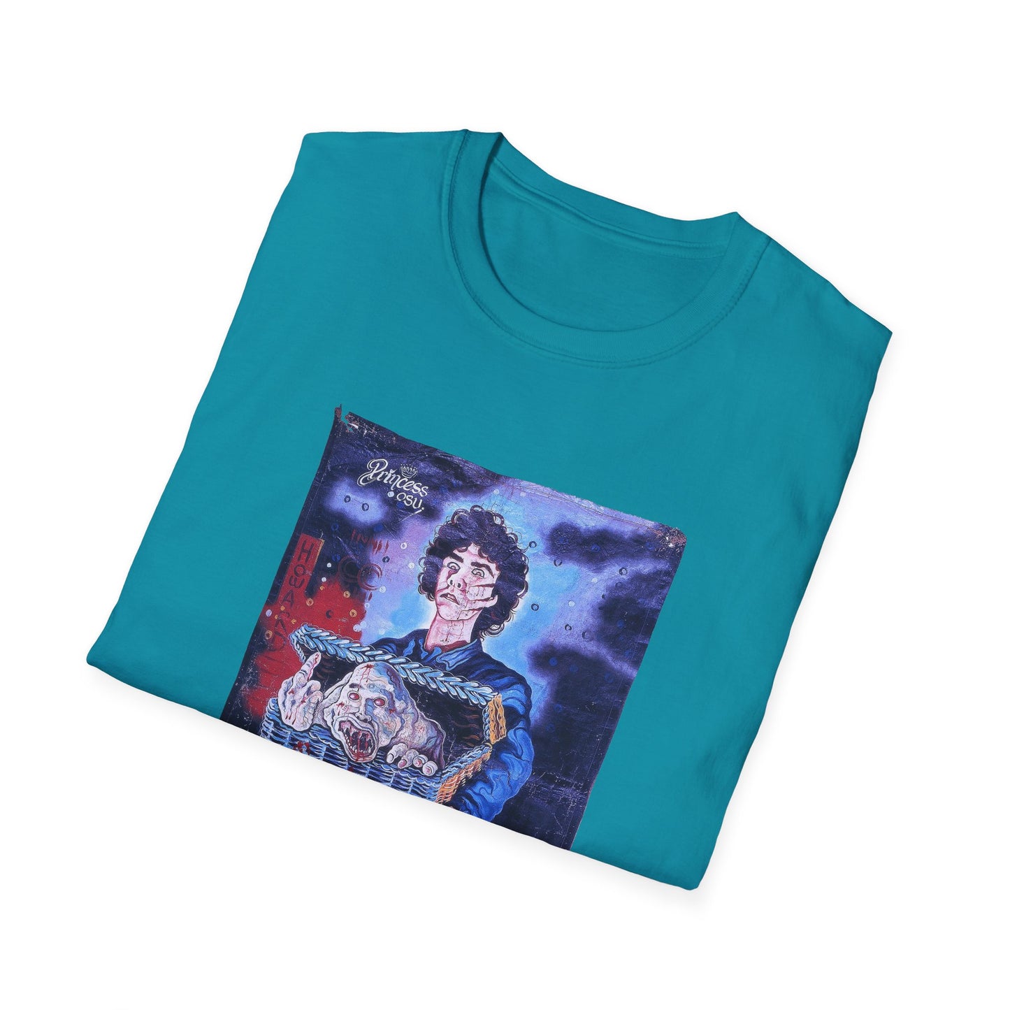 ghanaian basket case 1982 by frank henenlotter movie poster tshirt