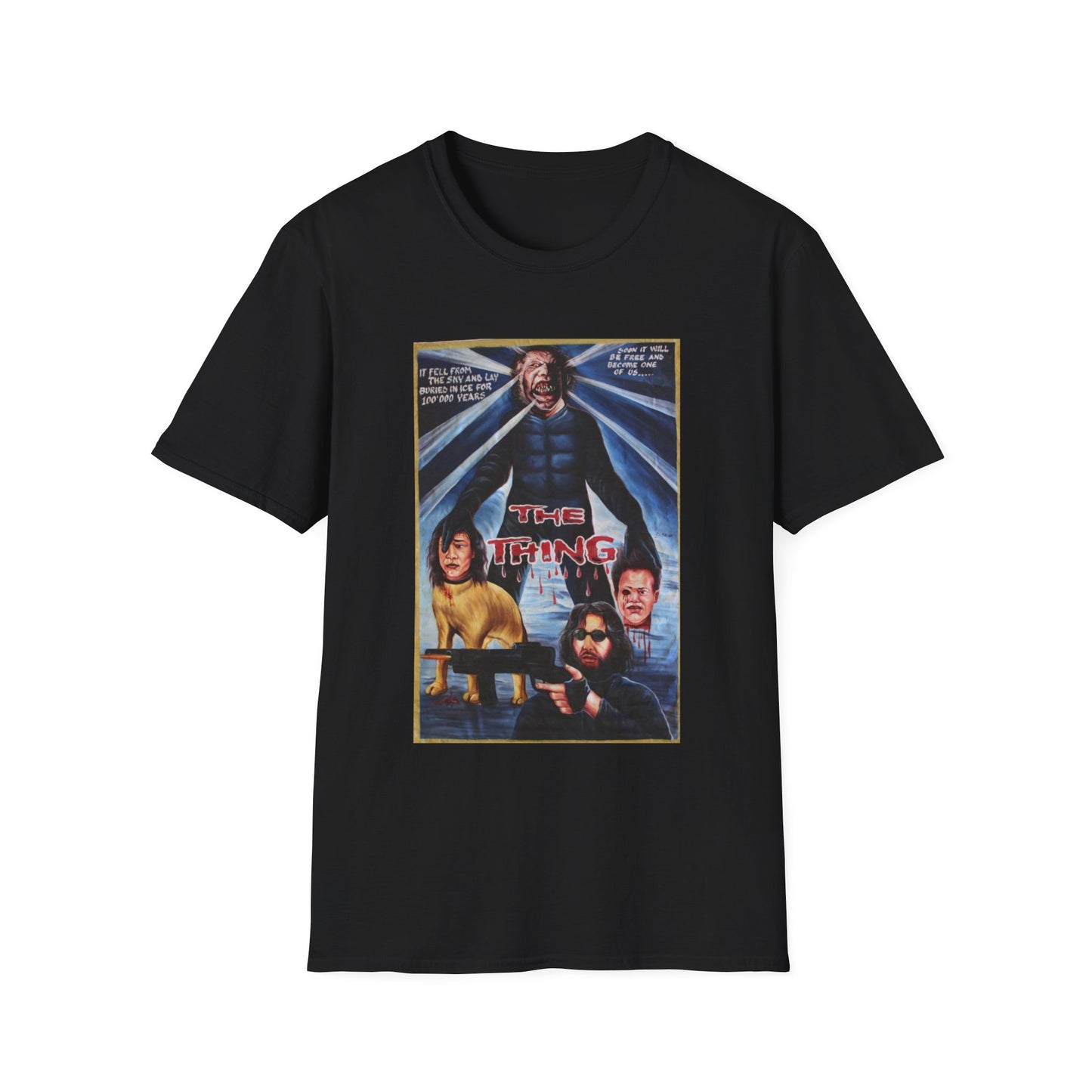 the thing ghanaian movie poster tshirt