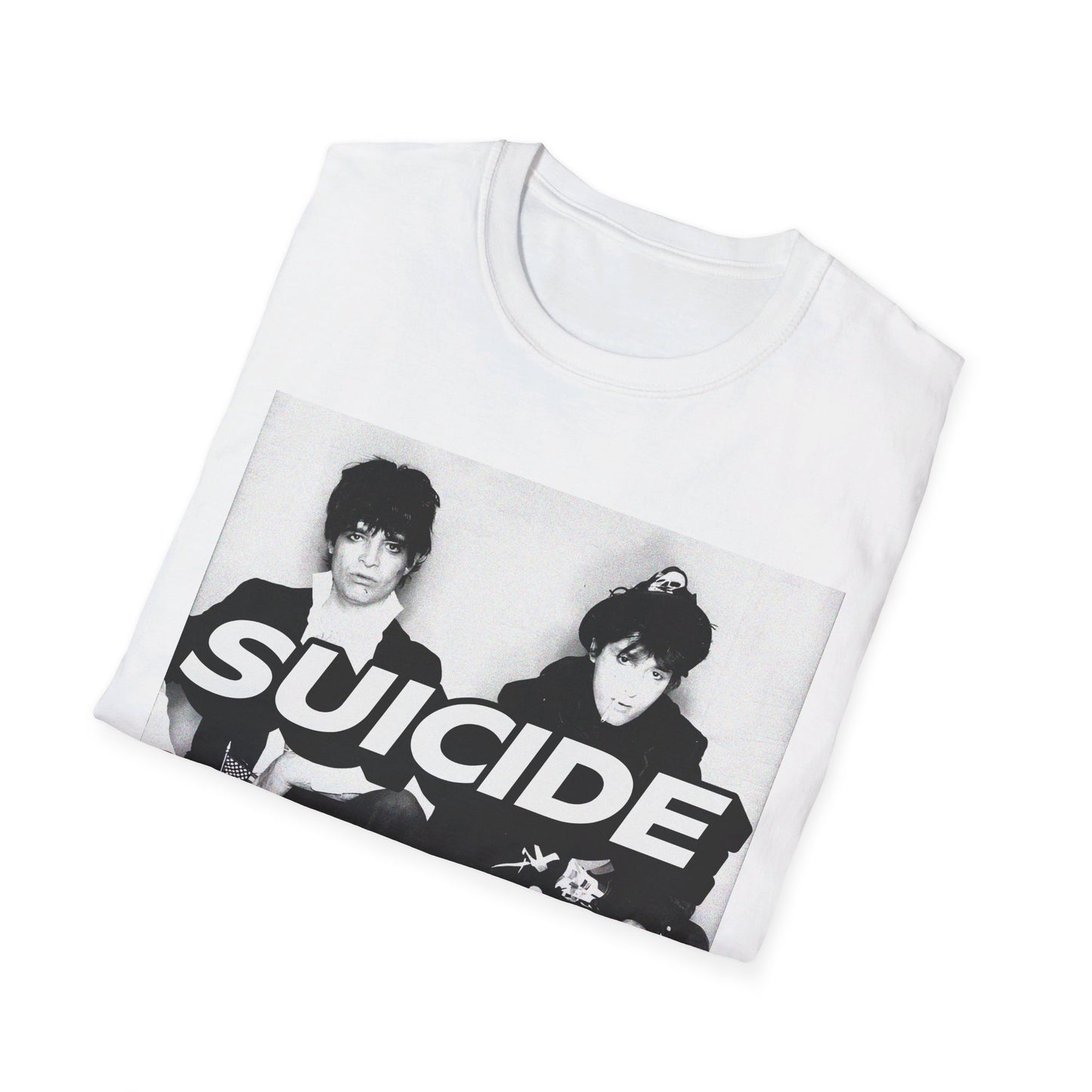 martin rev and alan vega suicide band 6 tshirt